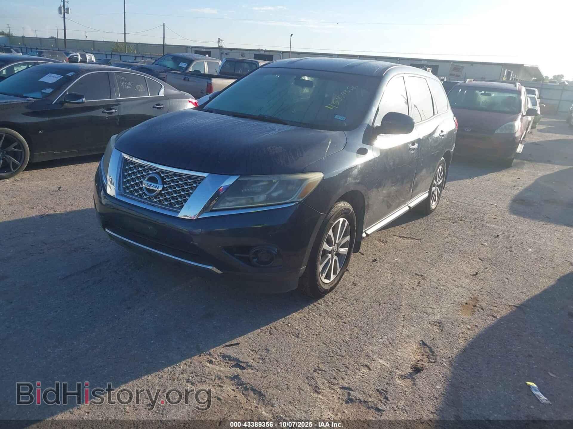 2014 NISSAN PATHFINDER - VIN: 5N1AR2MN9EC641855 - Фото 2