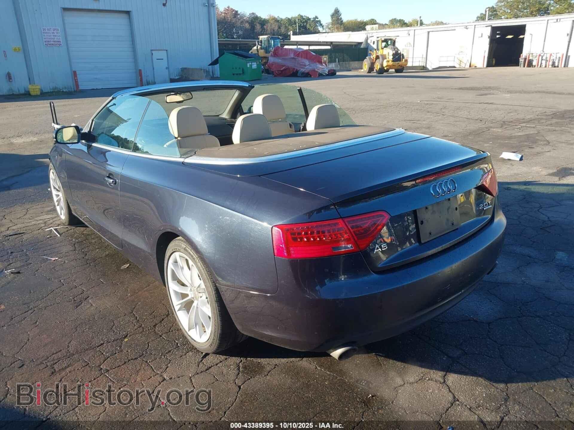 2013 AUDI A5 - VIN: WAULFAFH5DN002976 - Фото 3