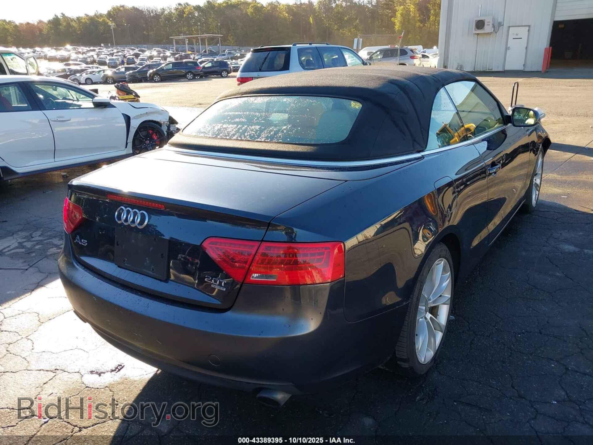 2013 AUDI A5 - VIN: WAULFAFH5DN002976 - Фото 4