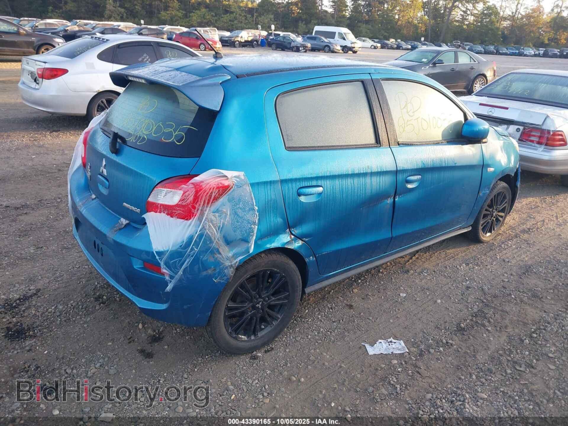 2017 MITSUBISHI MIRAGE - VIN: ML32A3HJ7HH006205 - Фото 4