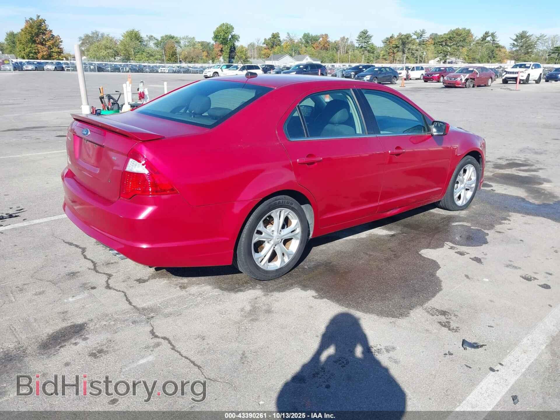 2012 FORD FUSION - VIN: 3FAHP0HA5CR240571 - Фото 4