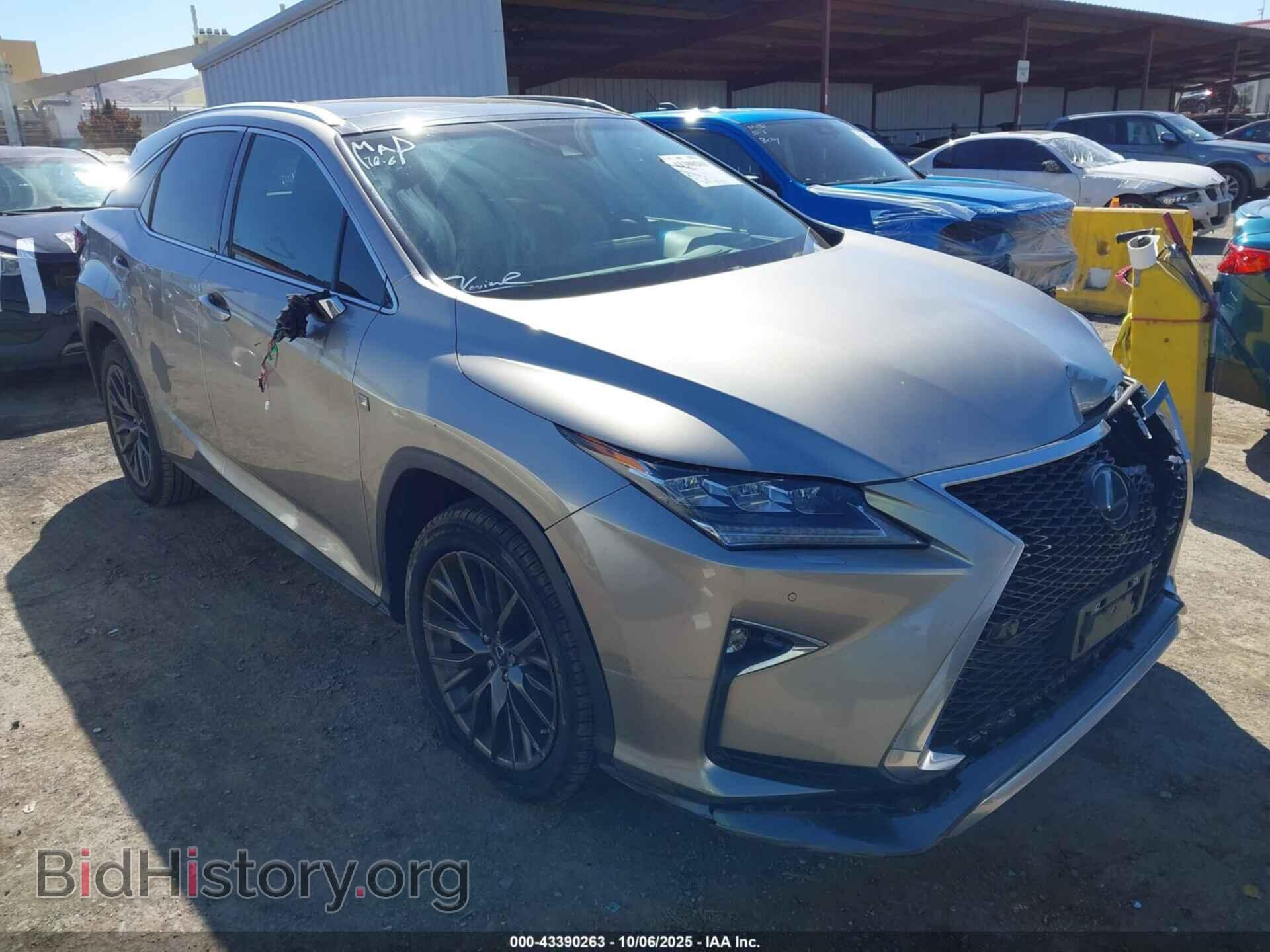 Photo 2T2ZZMCA4HC051037 - LEXUS RX 350 2017