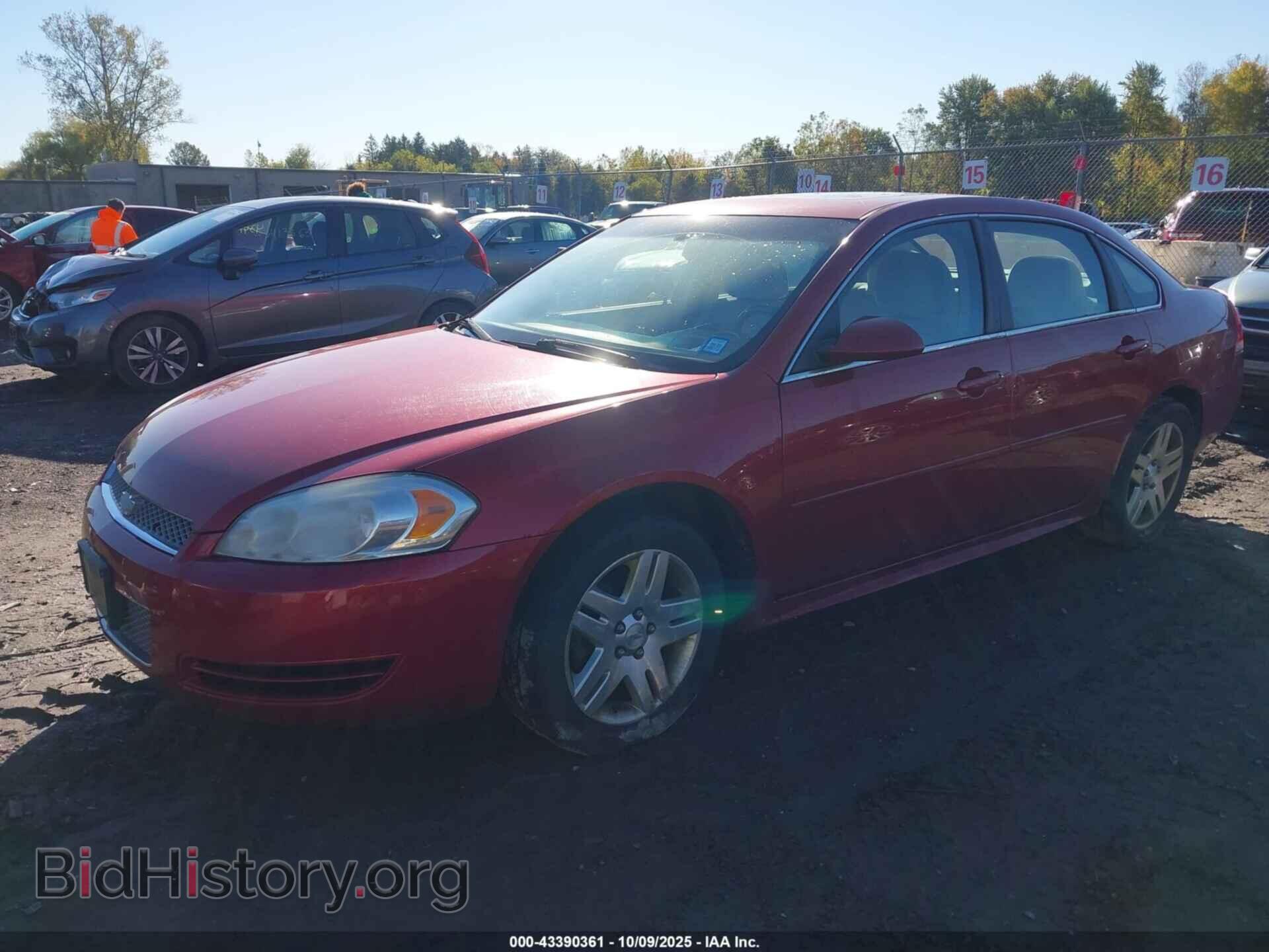 2013 CHEVROLET IMPALA - VIN: 2G1WG5E34D1211260 - Фото 2