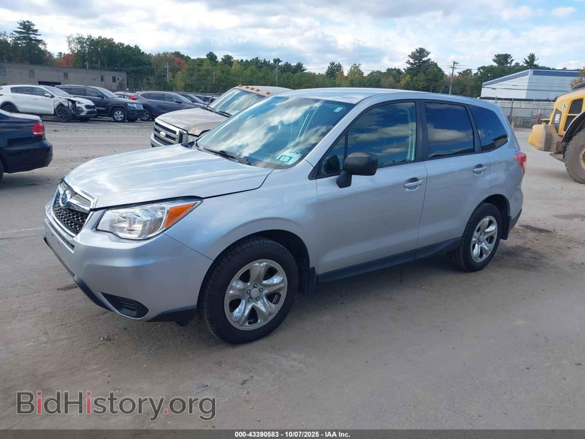 2014 SUBARU FORESTER - VIN: JF2SJAAC1EH467555 - Фото 2