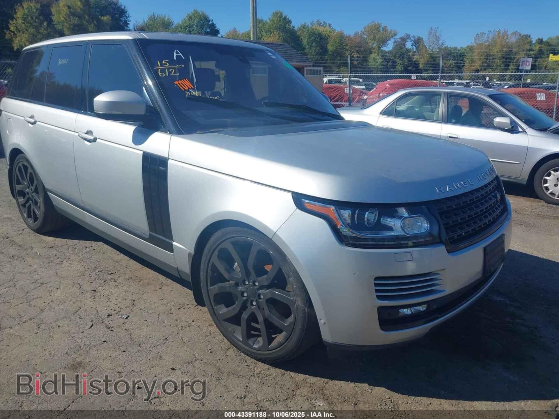 Photo SALGS2TF7FA207159 - LAND ROVER RANGE ROVER 2015
