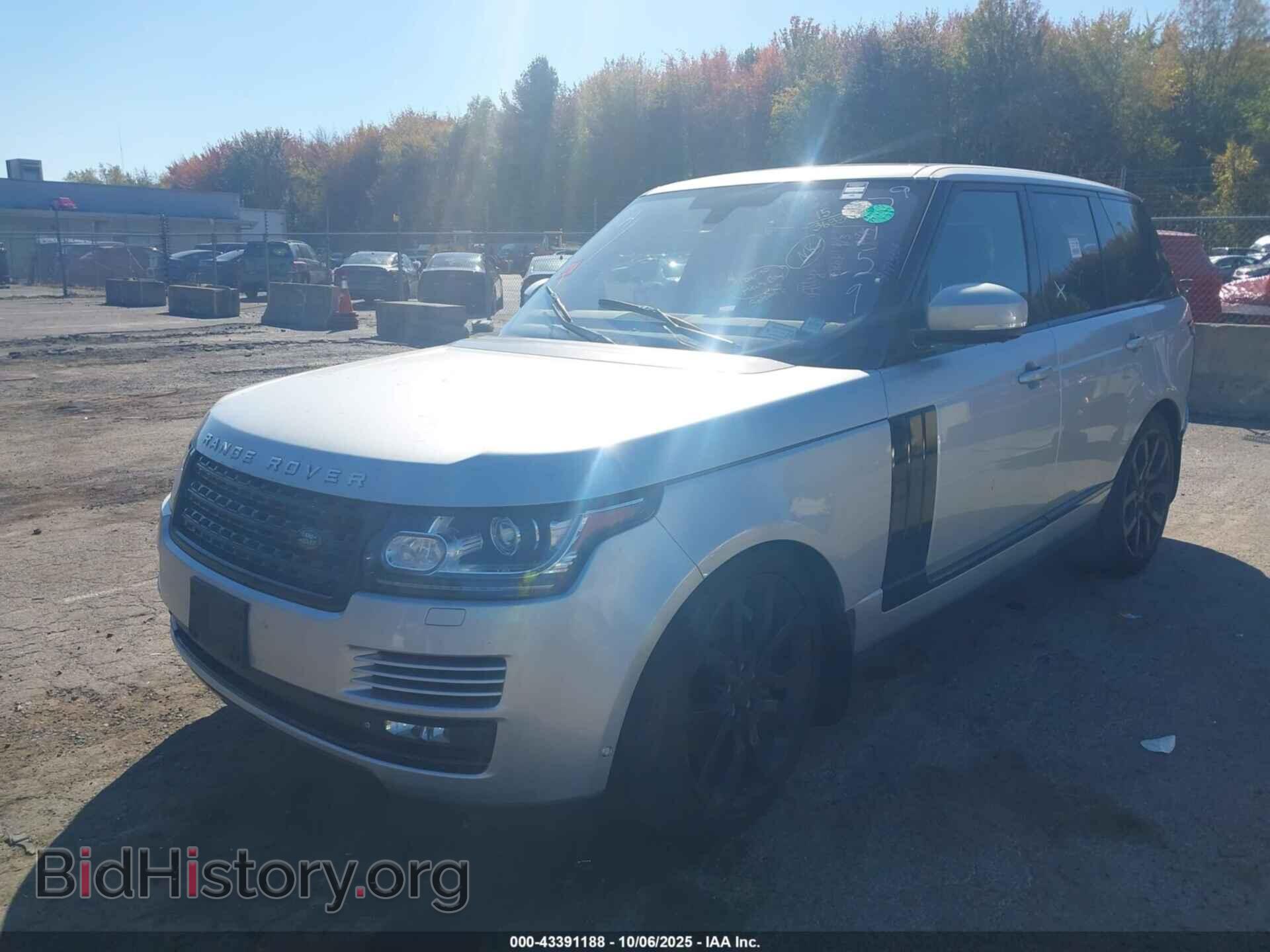 2015 LAND ROVER RANGE ROVER - VIN: SALGS2TF7FA207159 - Фото 2