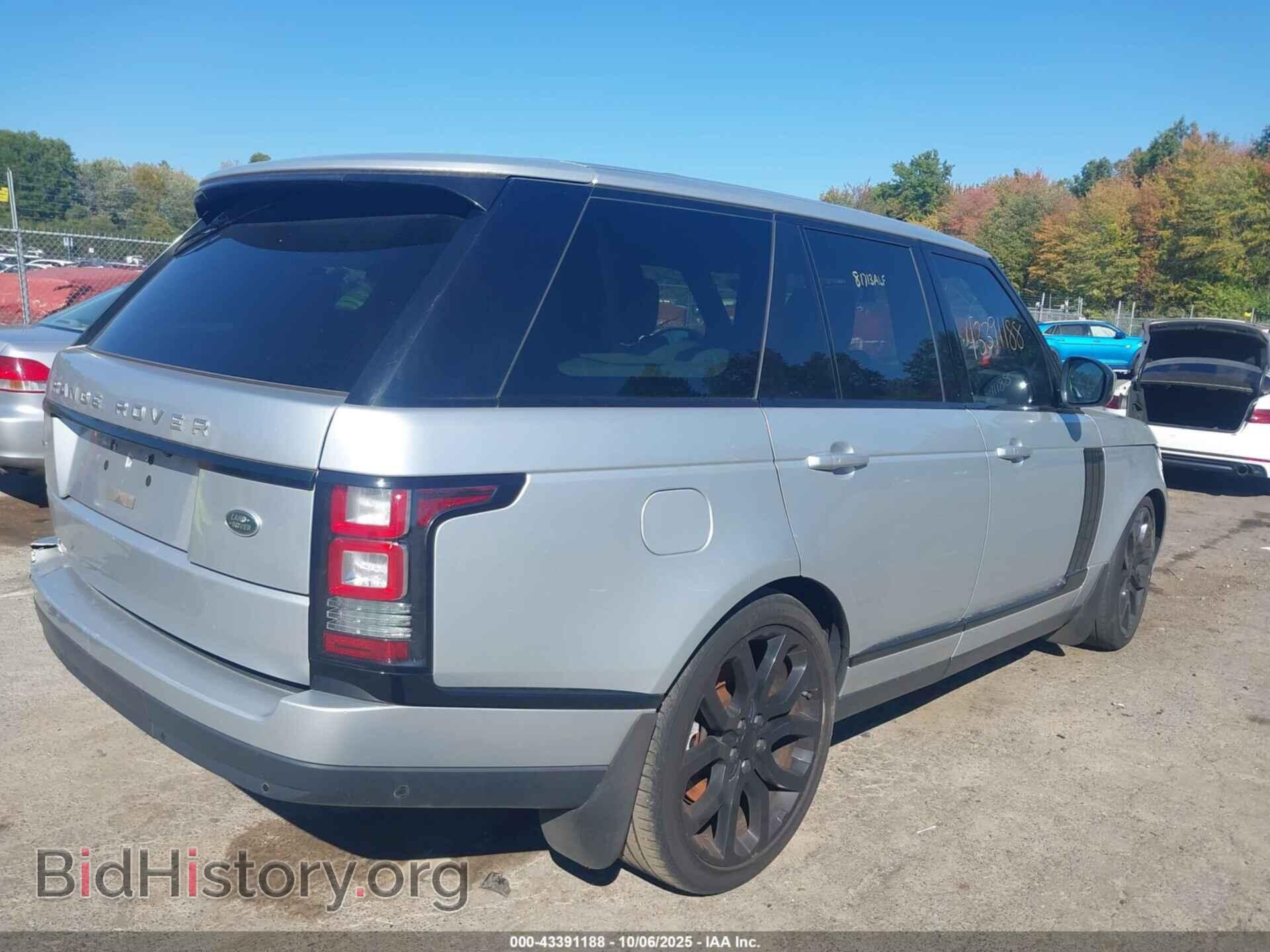 2015 LAND ROVER RANGE ROVER - VIN: SALGS2TF7FA207159 - Фото 4
