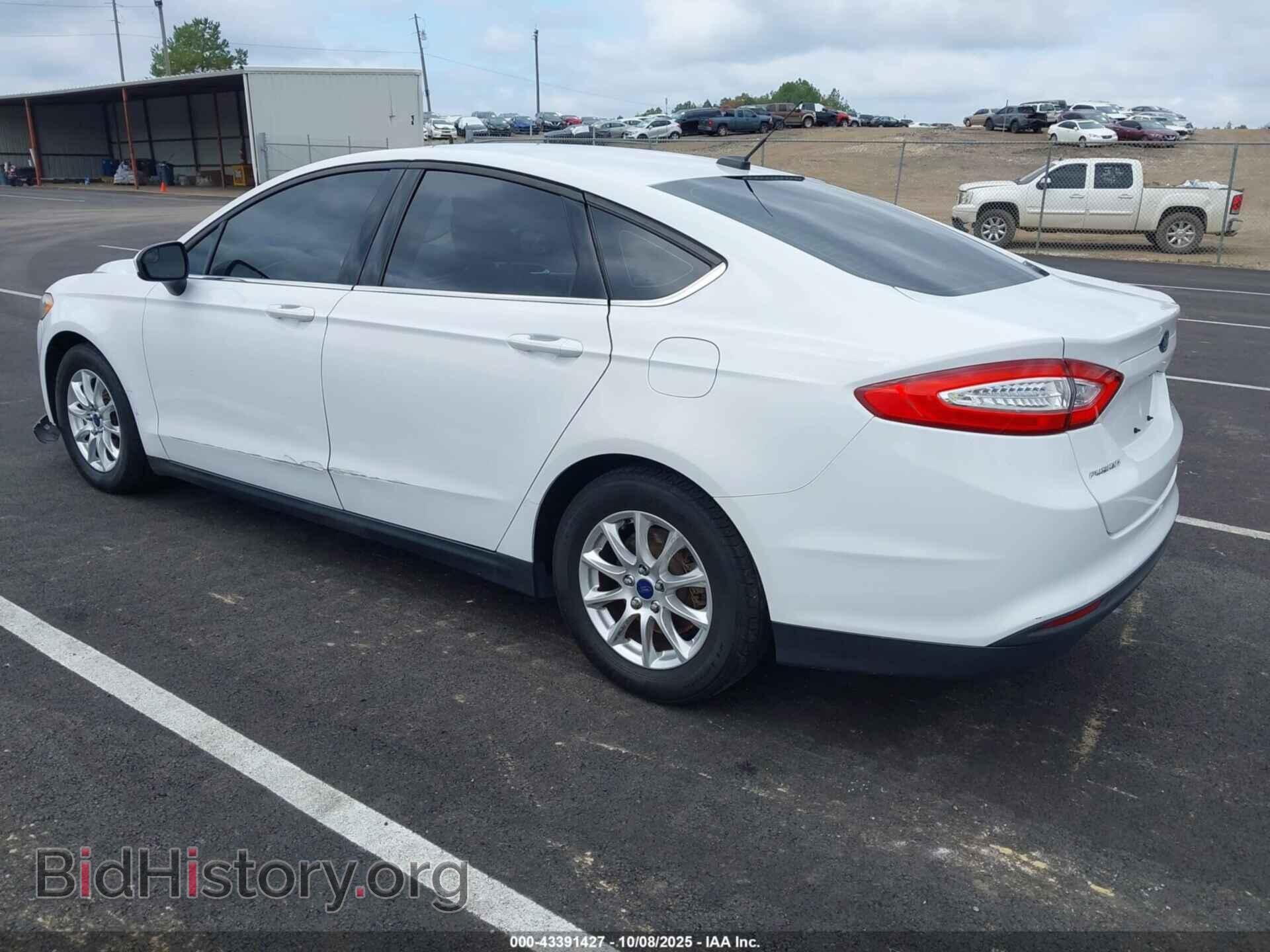 2016 FORD FUSION - VIN: 3FA6P0G72GR227666 - Фото 3