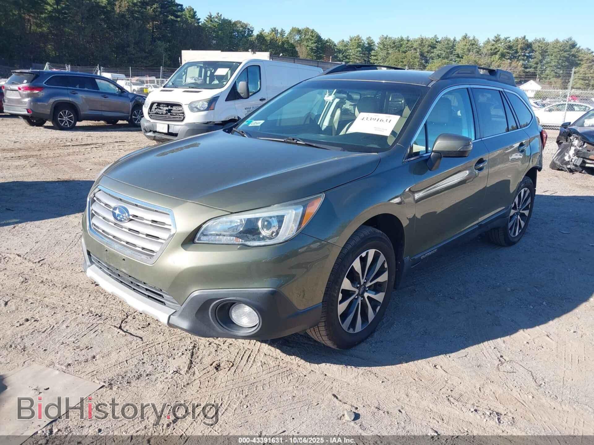2015 SUBARU OUTBACK - VIN: 4S4BSAJC7F3313535 - Фото 2