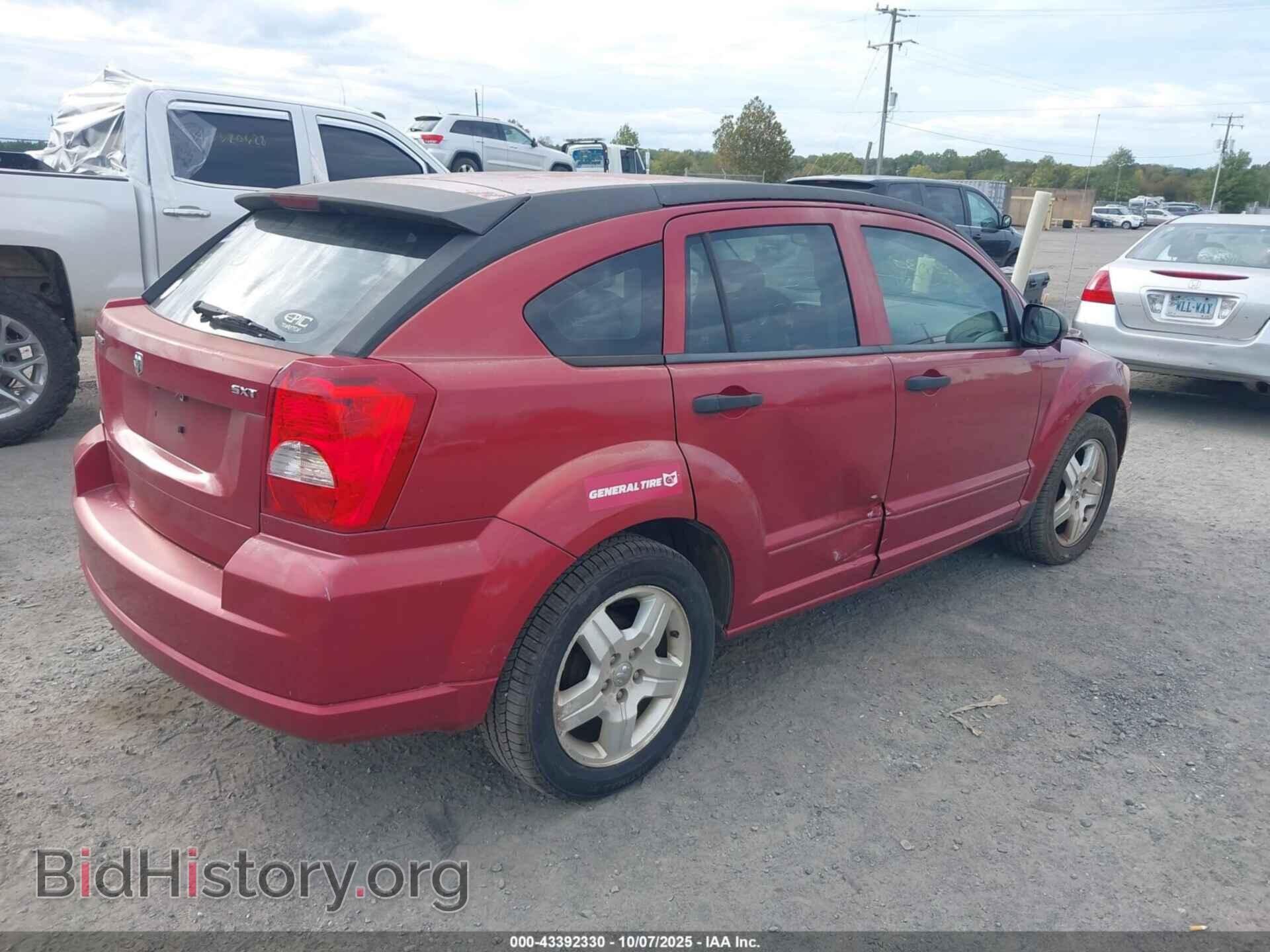 2007 DODGE CALIBER - VIN: 1B3HB48C27D149002 - Фото 4