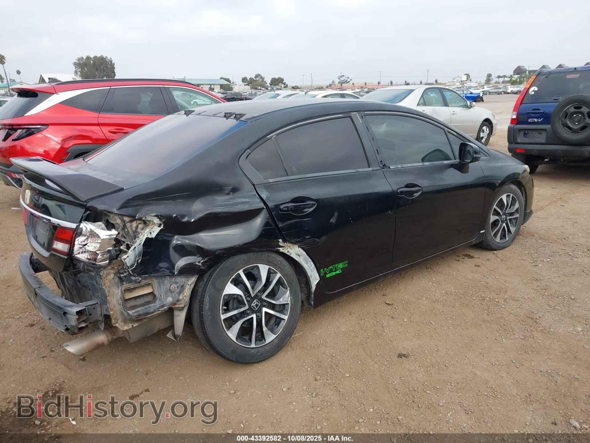 2013 HONDA CIVIC - VIN: 19XFB2F56DE257597 - Фото 4