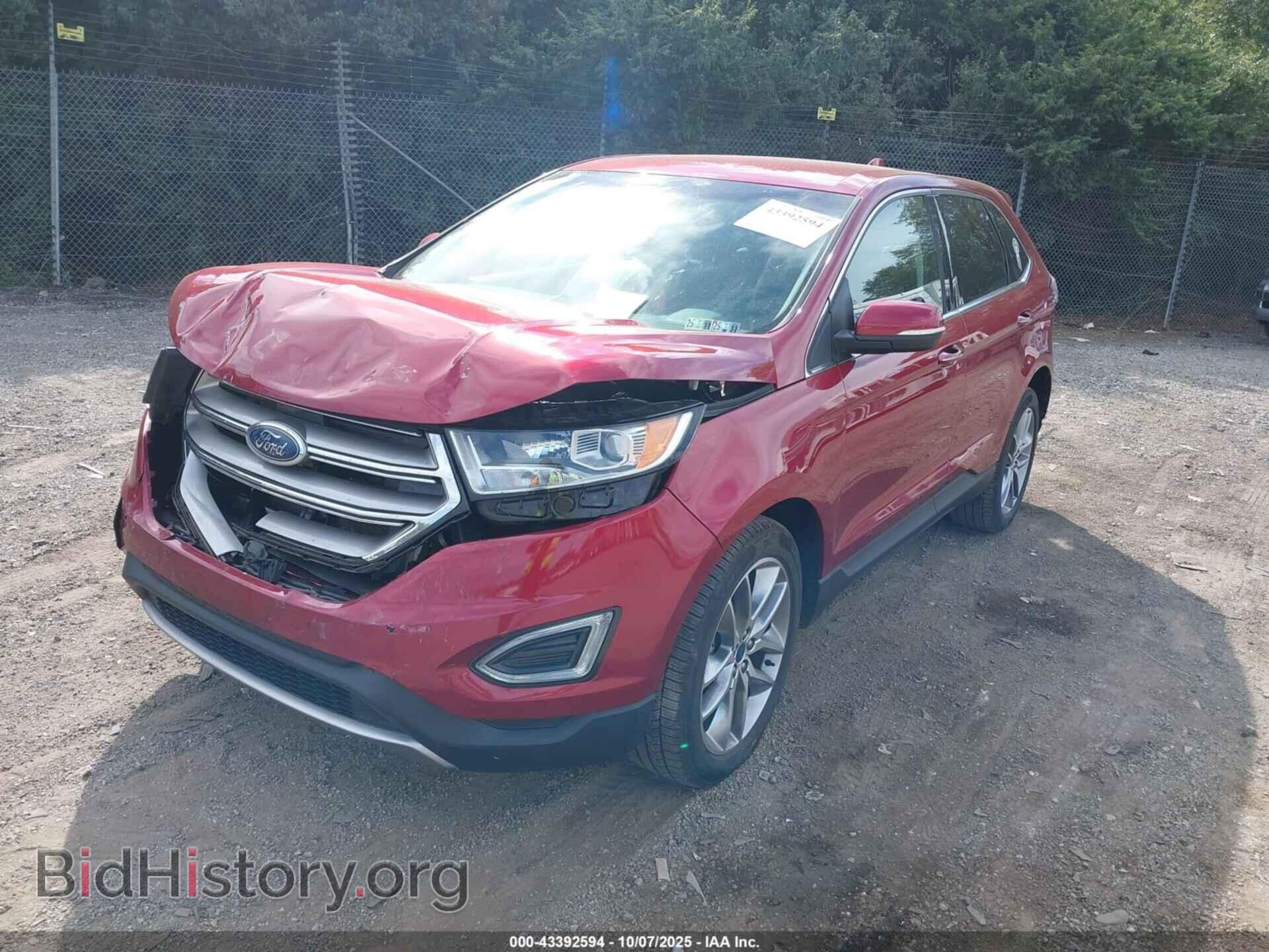 2017 FORD EDGE - VIN: 2FMPK4K96HBB77573 - Photo 2