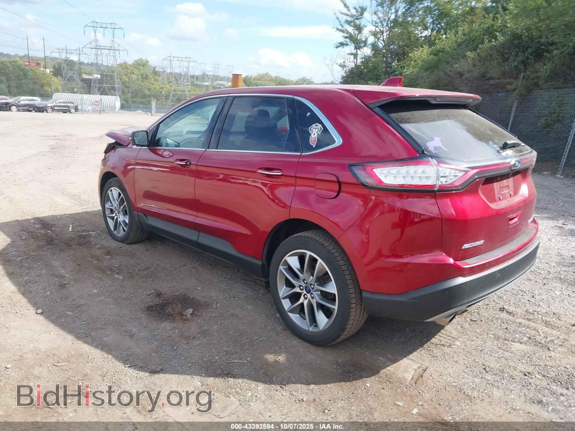2017 FORD EDGE - VIN: 2FMPK4K96HBB77573 - Photo 3