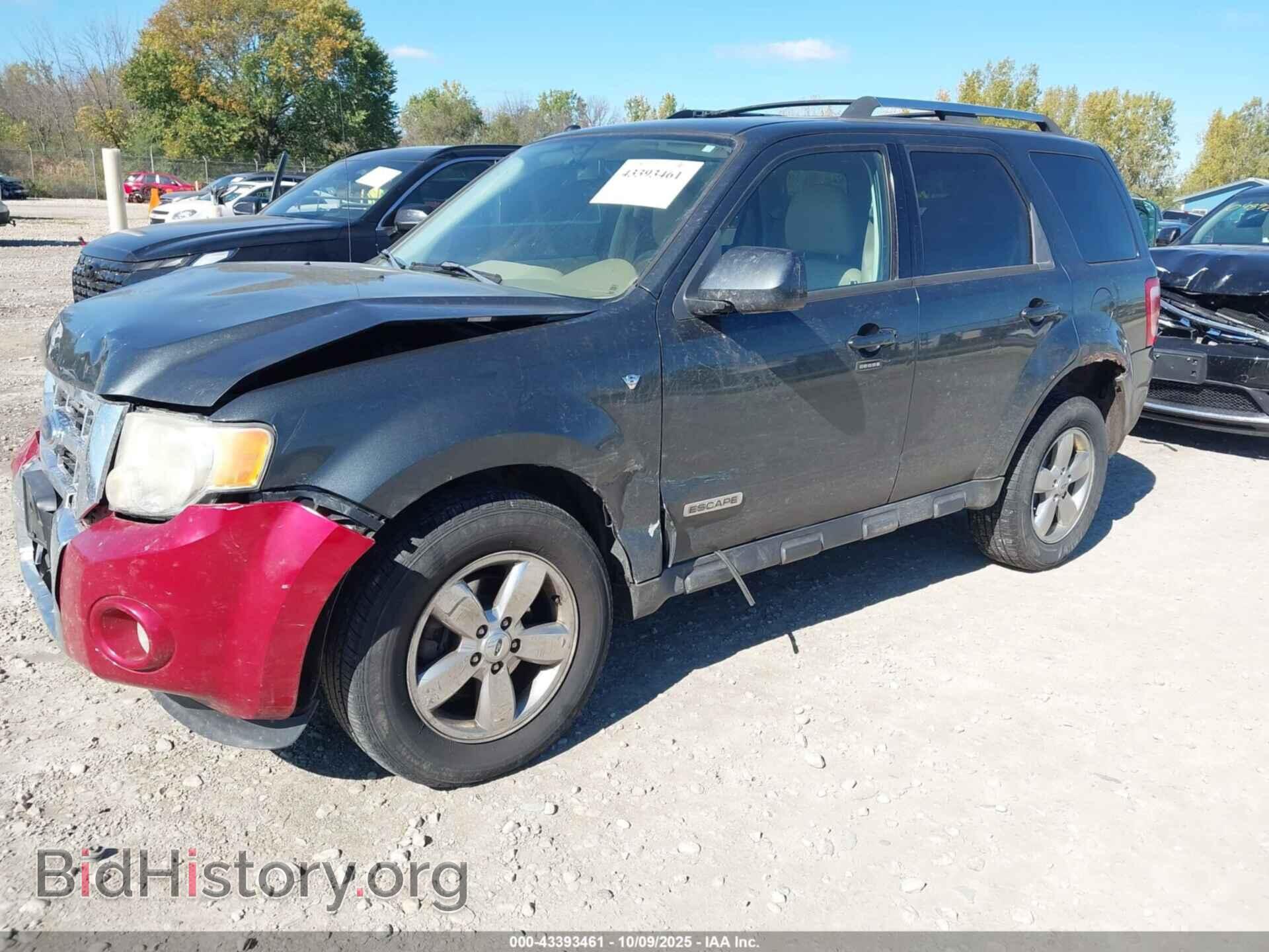 2008 FORD ESCAPE - VIN: 1FMCU94138KE29685 - Фото 2