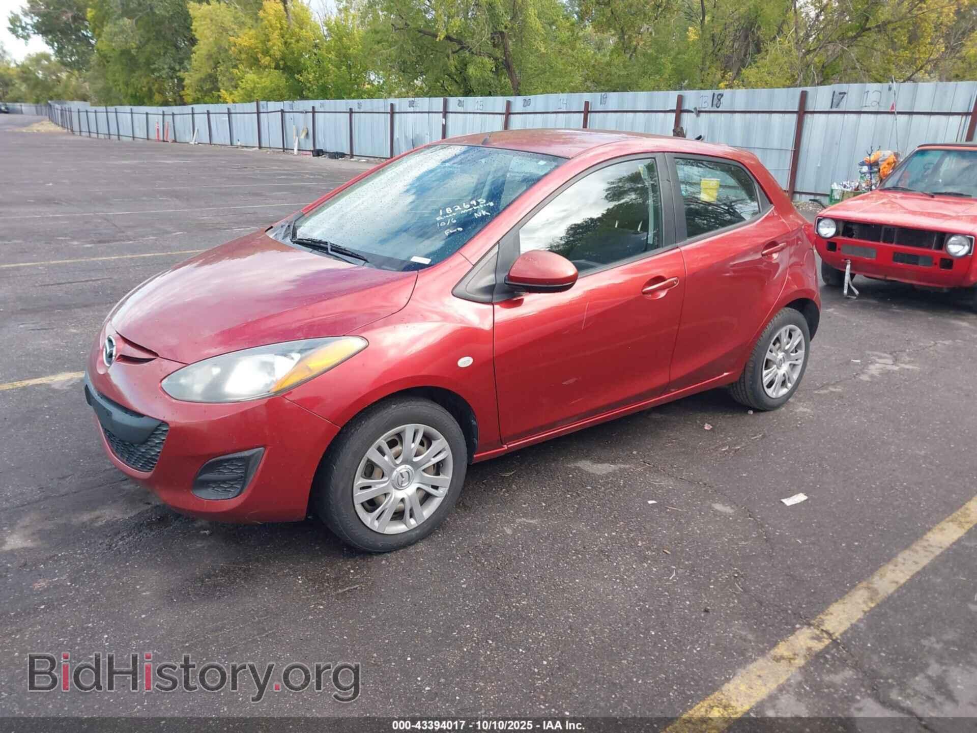 2014 MAZDA MAZDA2 - VIN: JM1DE1KZ9E0182695 - Фото 2