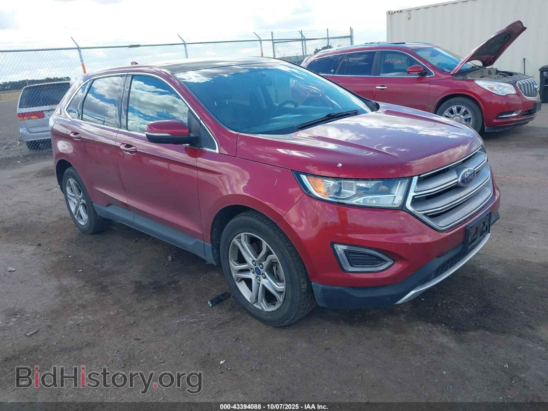 Photo 2FMTK4K95FBB55804 - FORD EDGE 2015