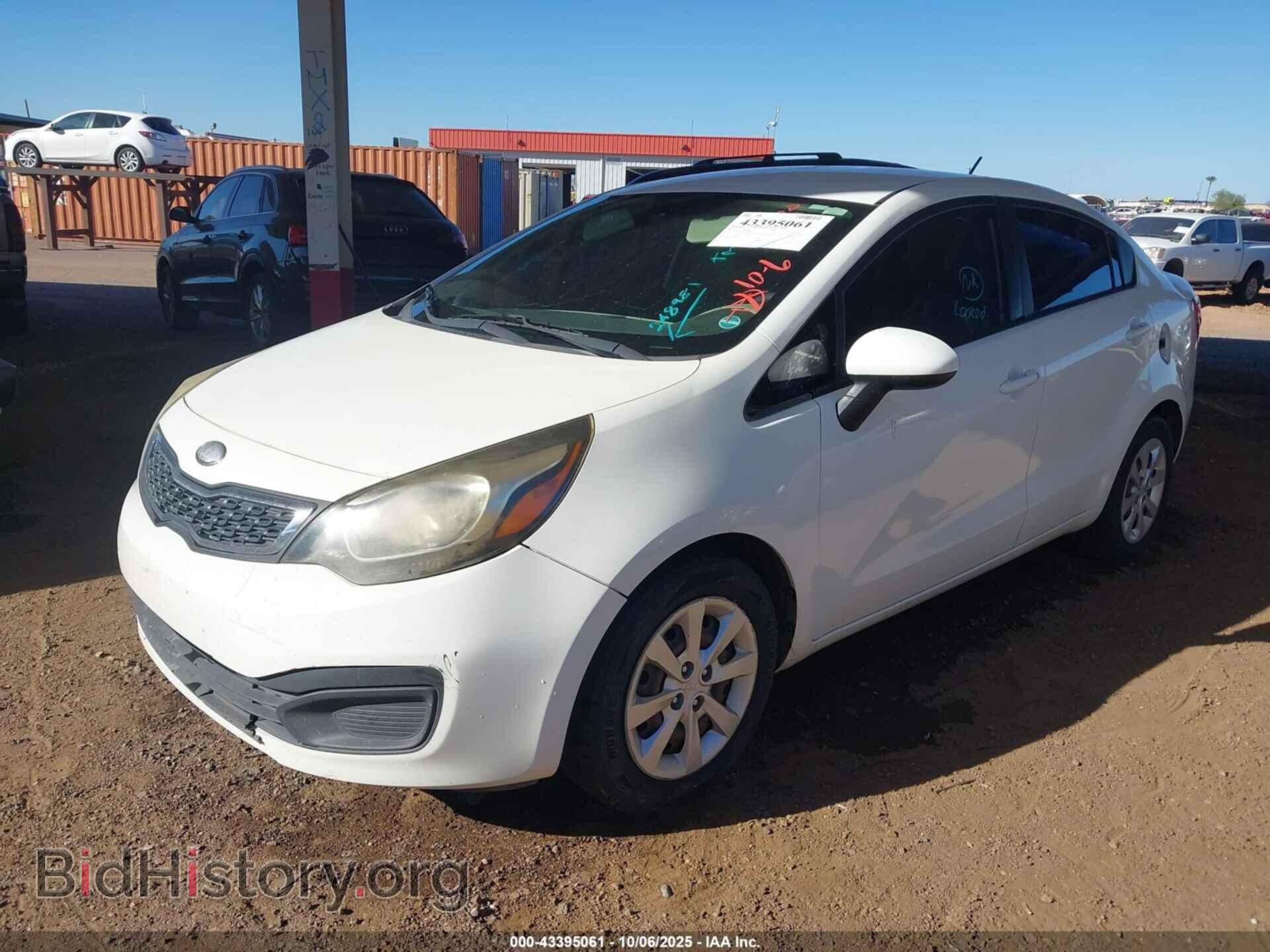 2013 KIA RIO - VIN: KNADN4A32D6248981 - Фото 2