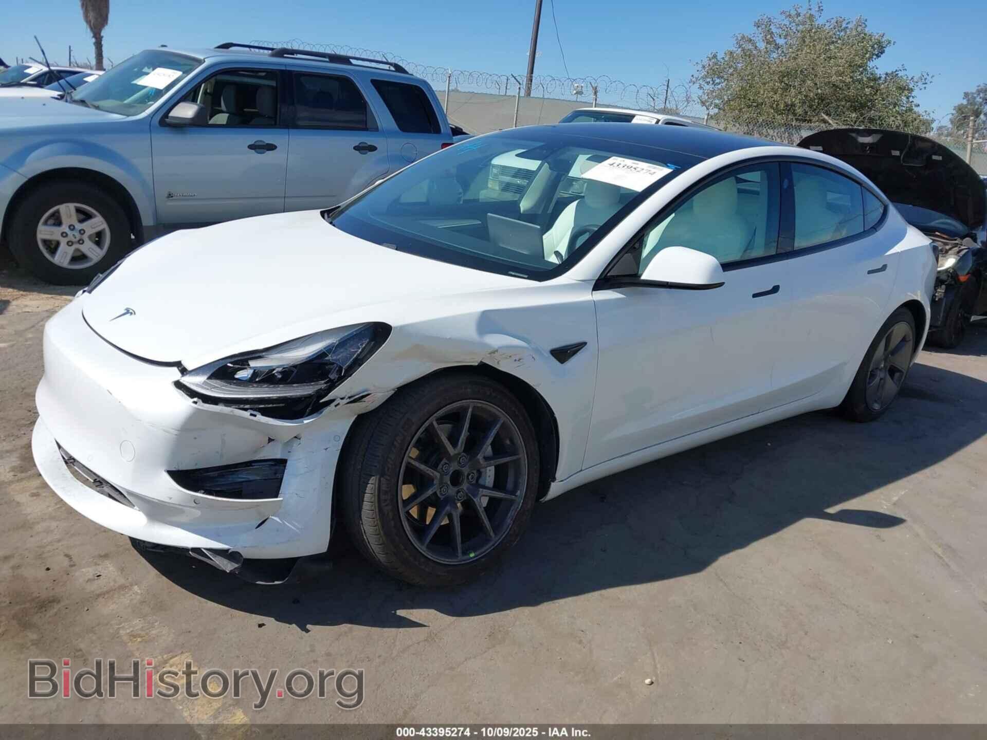 2021 TESLA MODEL 3 - VIN: 5YJ3E1EA6MF069661 - Фото 2