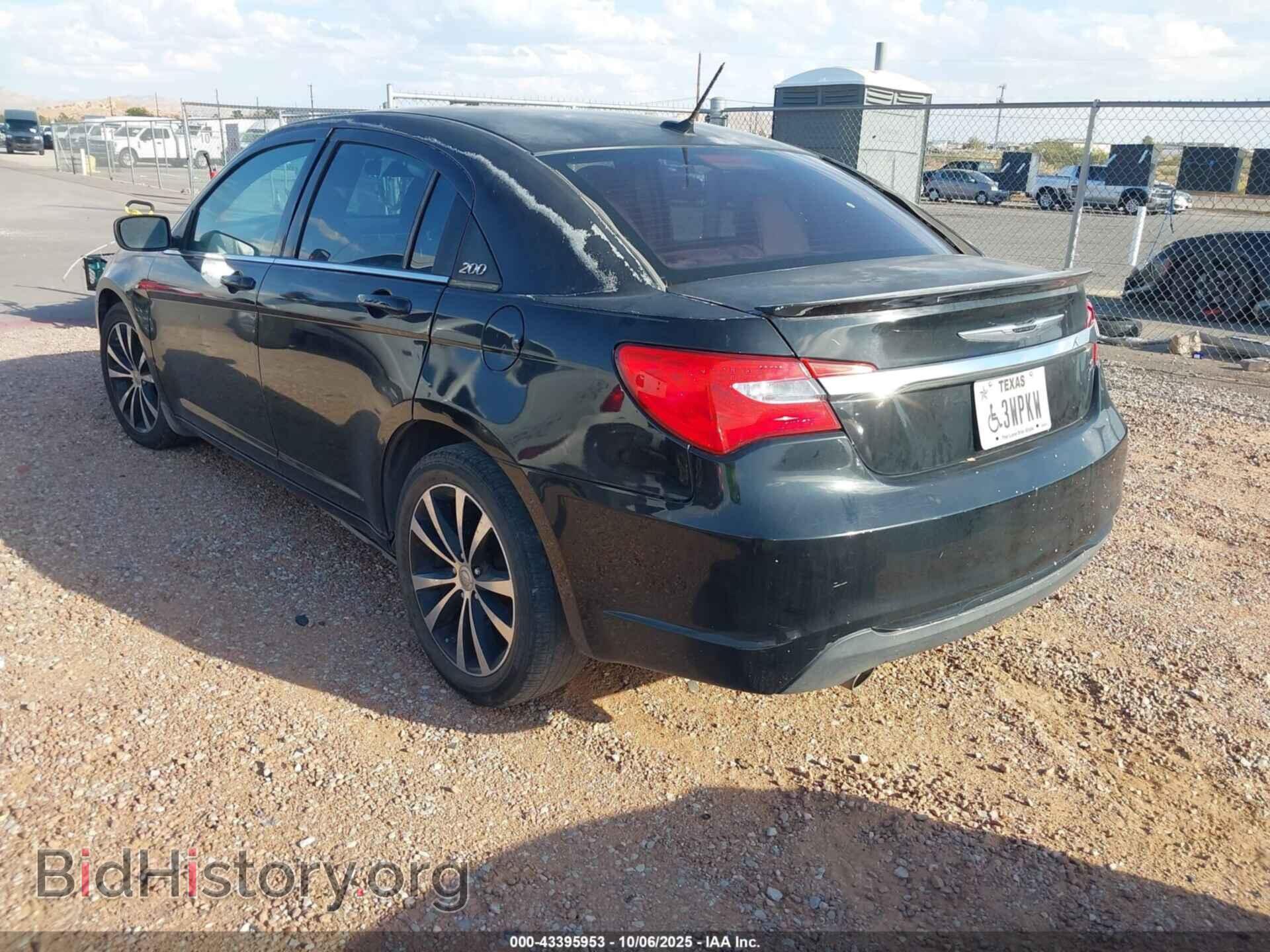 2012 CHRYSLER 200 - VIN: 1C3CCBBG1CN257478 - Фото 3