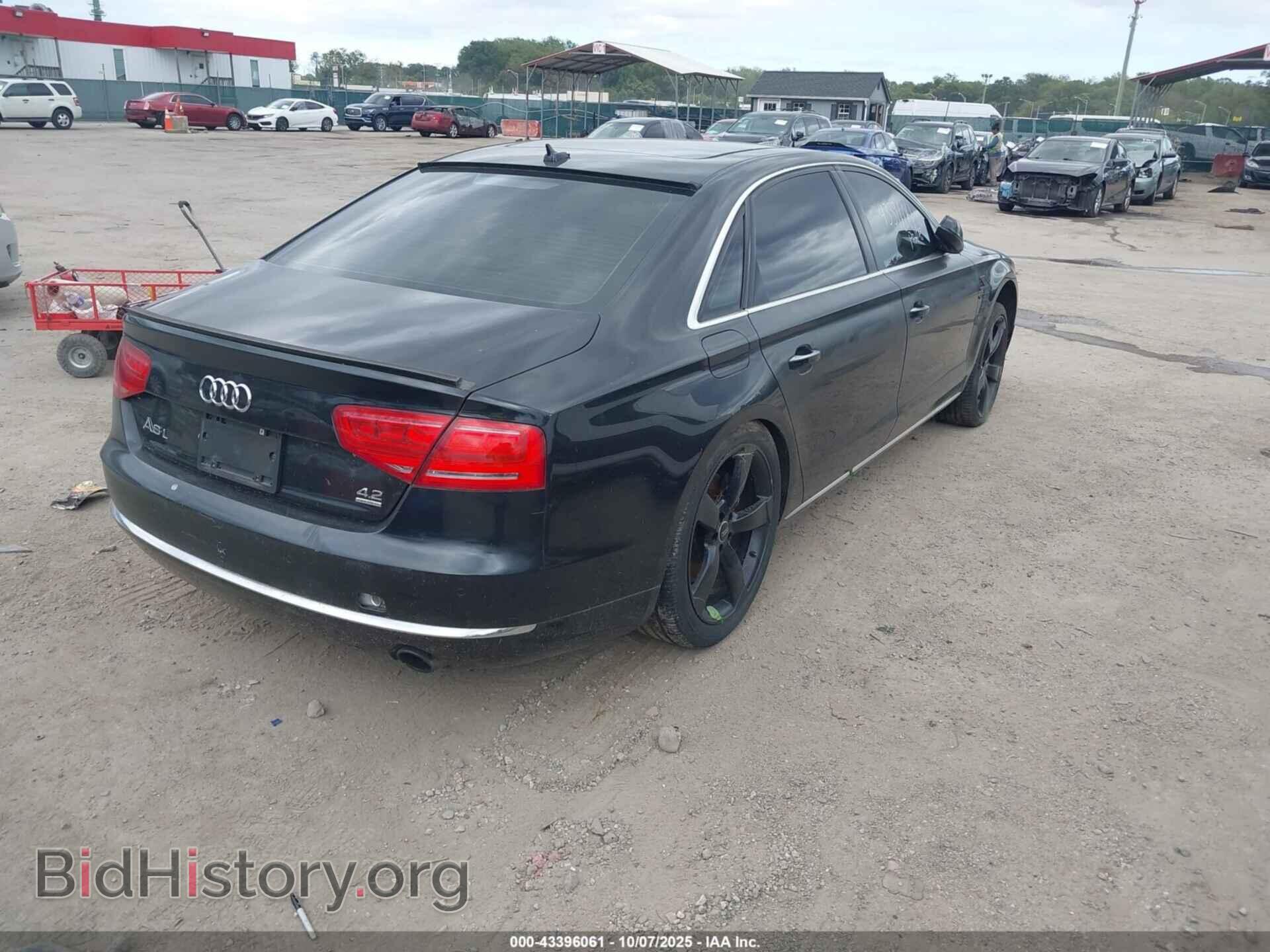 2011 AUDI A8 L - VIN: WAURVAFD6BN005344 - Фото 4
