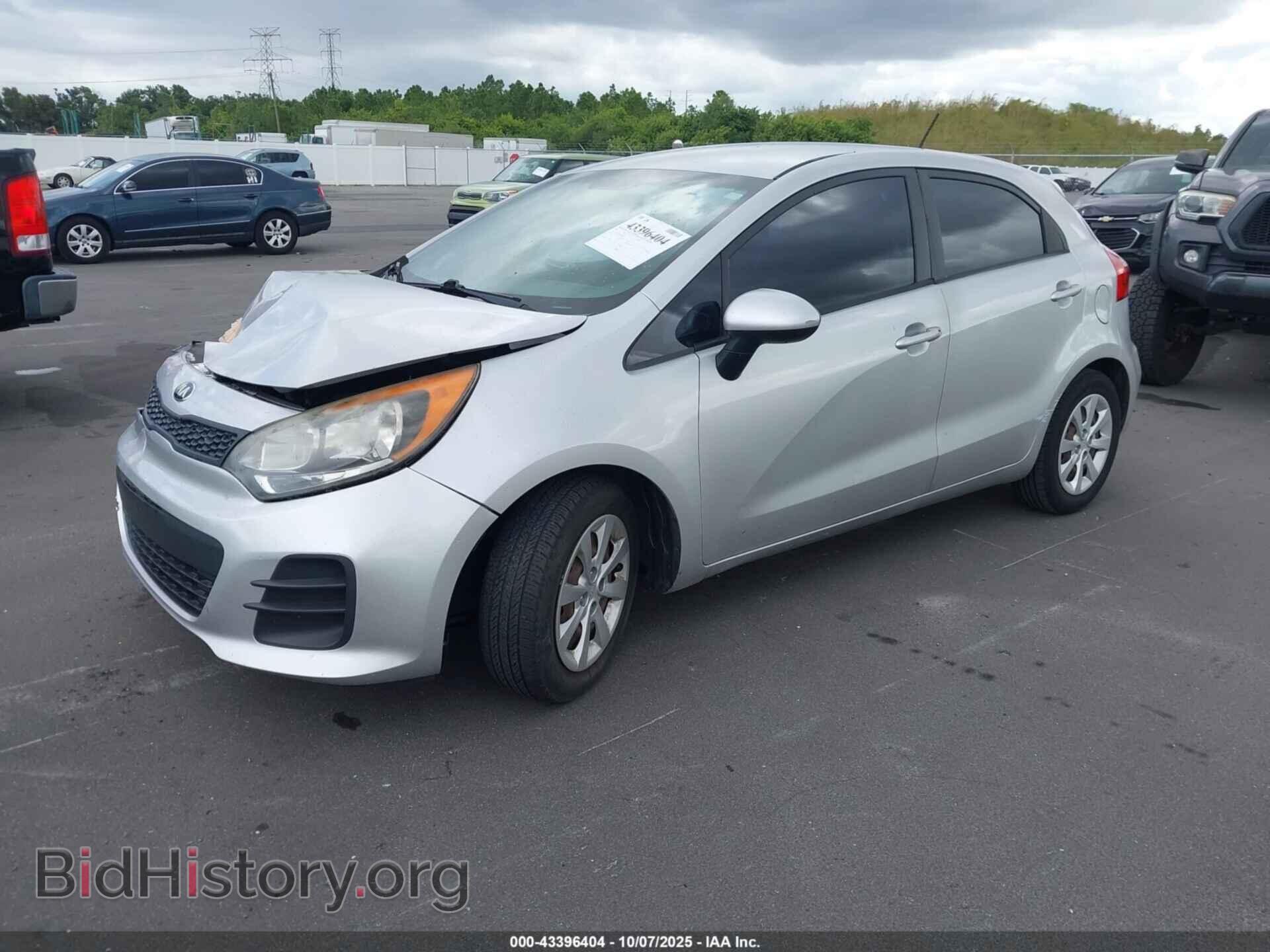 2016 KIA RIO - VIN: KNADM5A36G6652332 - Фото 2