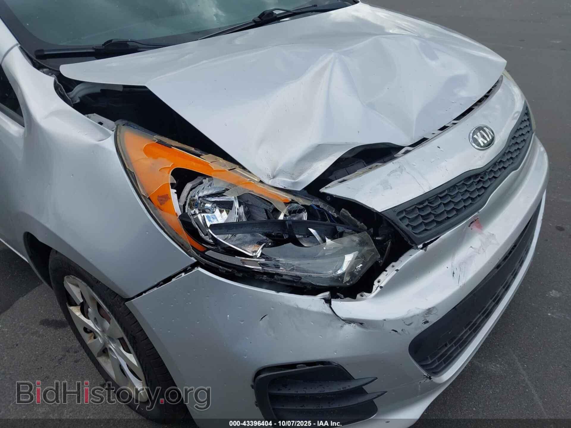 2016 KIA RIO - VIN: KNADM5A36G6652332 - Фото 6