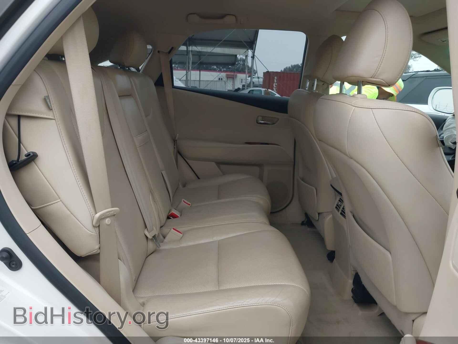 2012 LEXUS RX 350 - VIN: 2T2ZK1BA8CC080280 - Фото 8