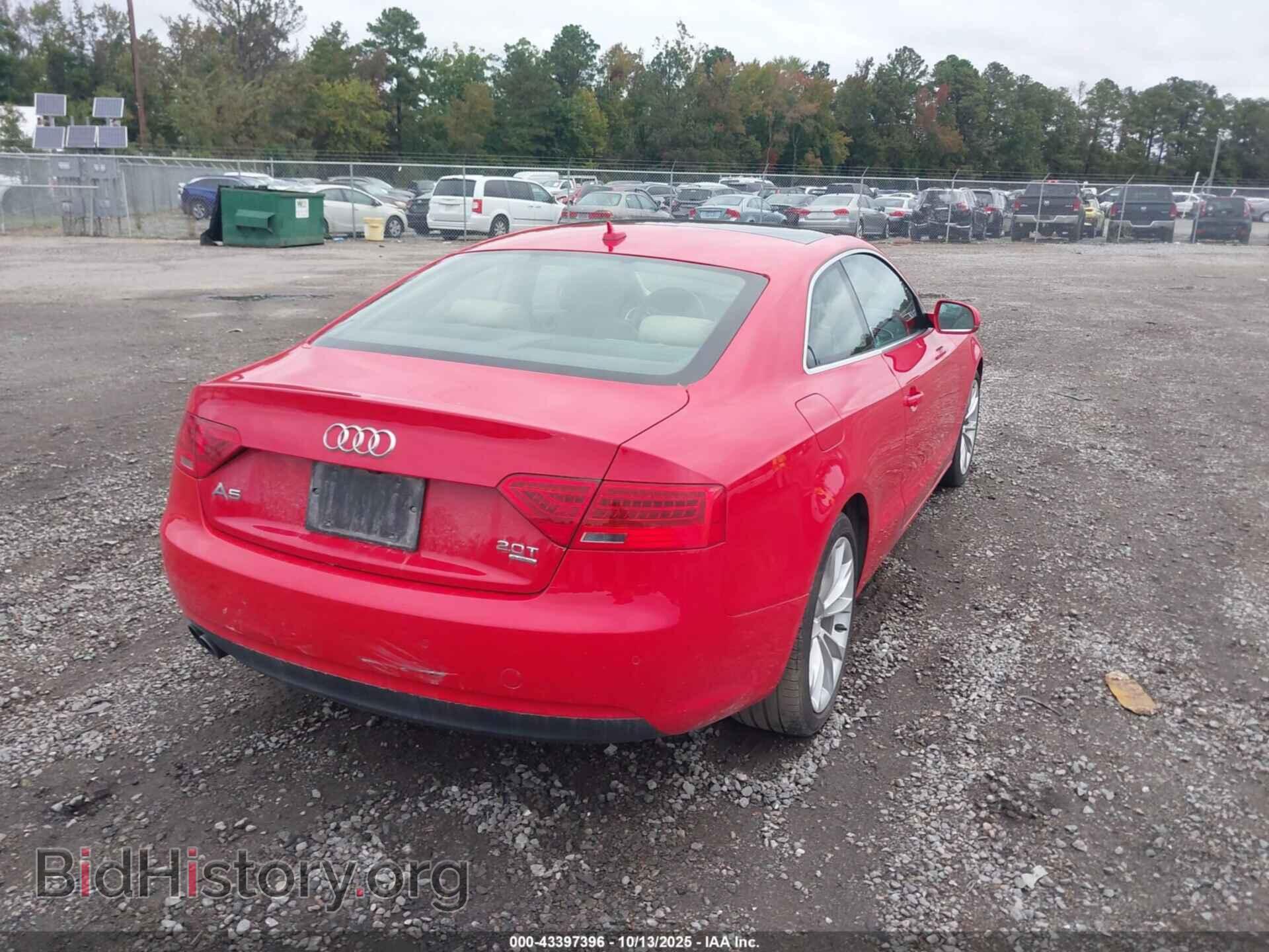 2014 AUDI A5 - VIN: WAULFAFR8EA056628 - Фото 4
