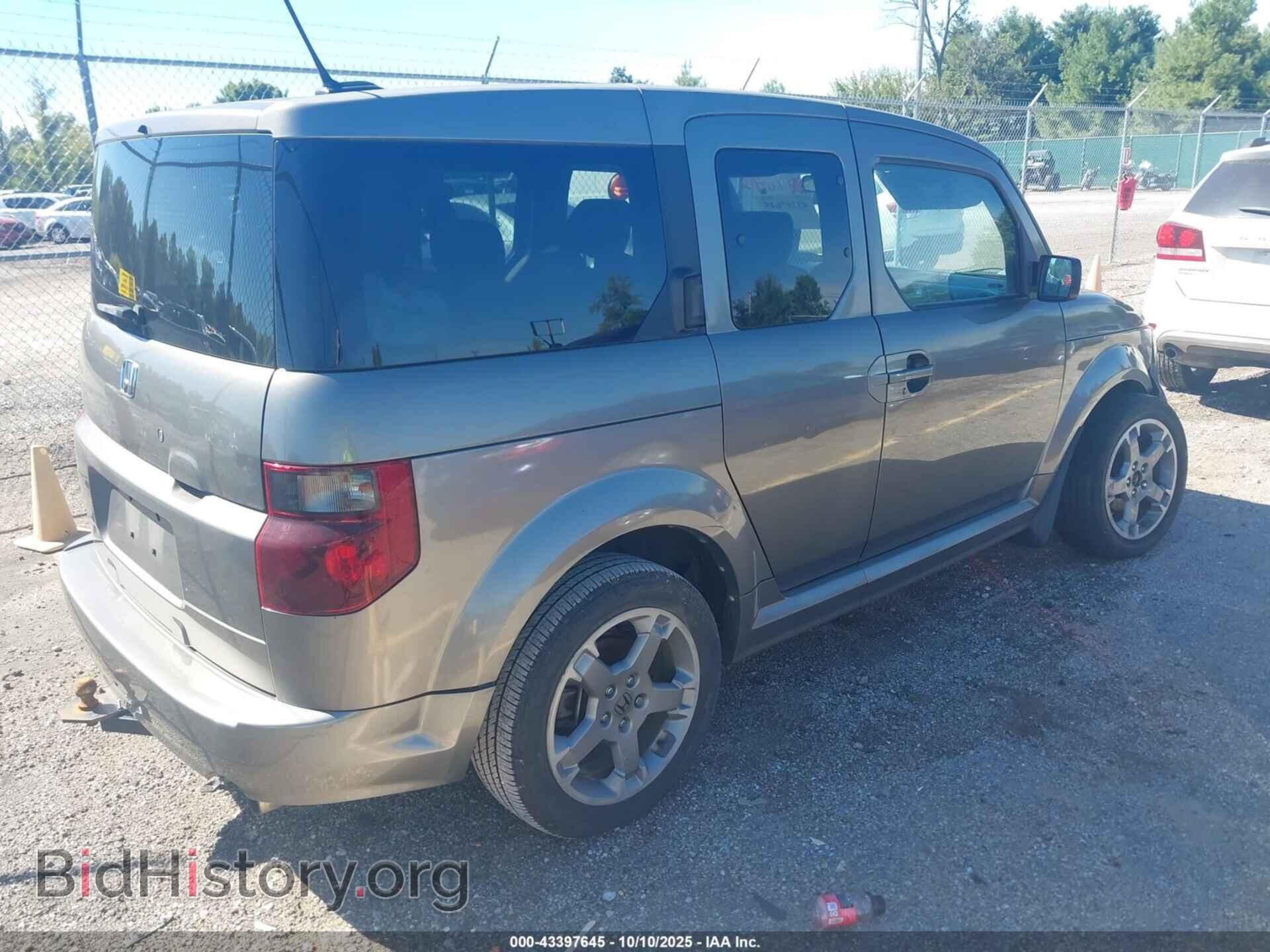 2008 HONDA ELEMENT - VIN: 5J6YH18968L005874 - Фото 4