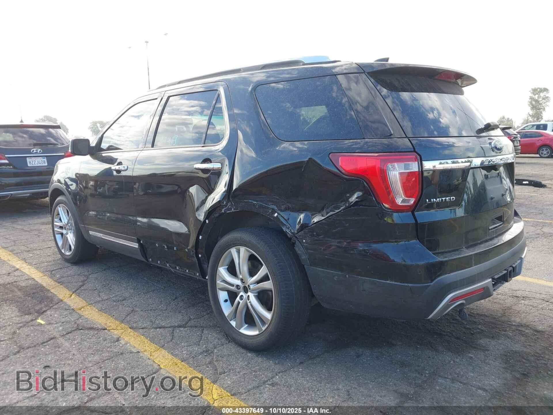2017 FORD EXPLORER - VIN: 1FM5K7F85HGA43334 - Фото 3