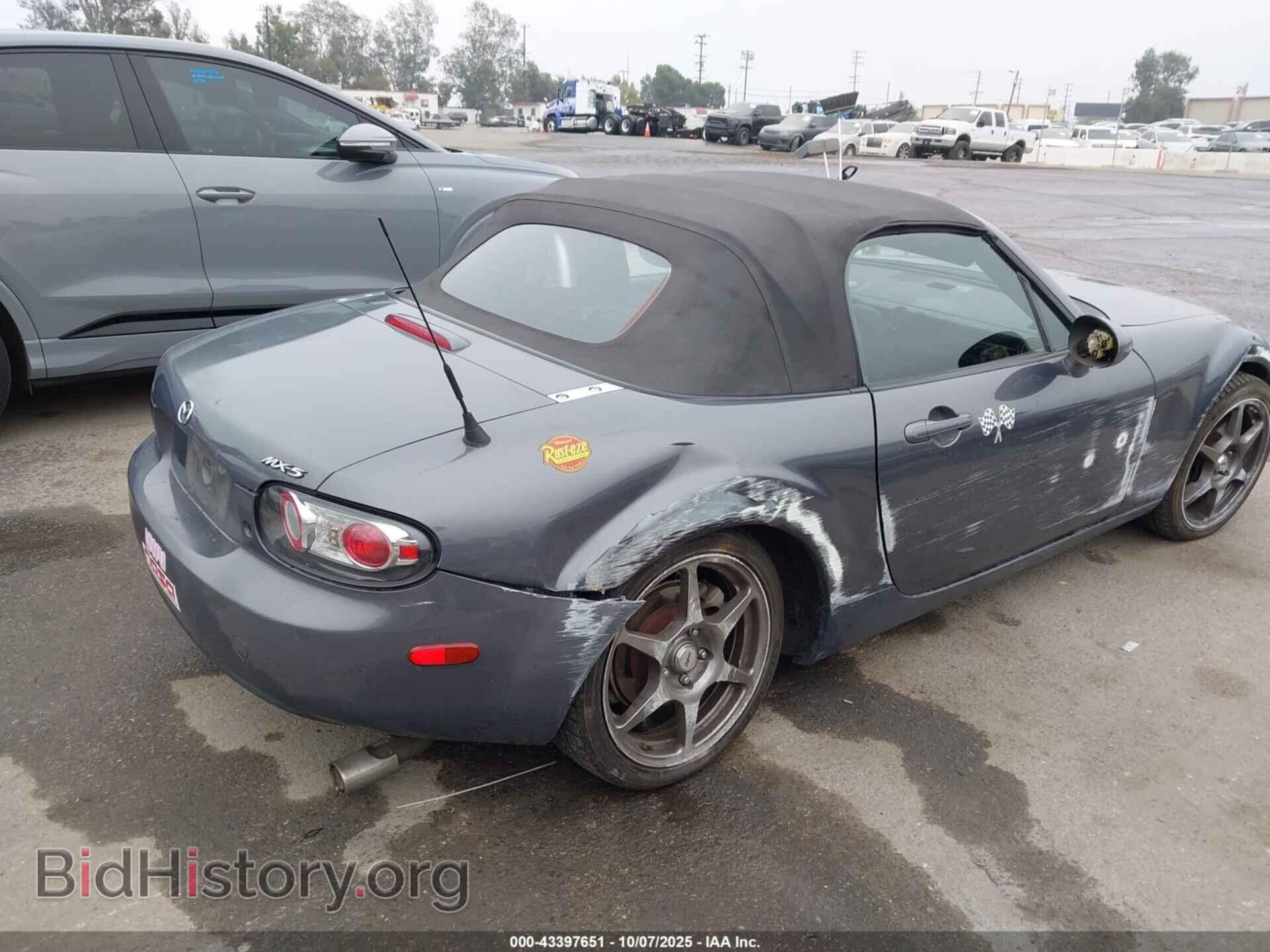 2006 MAZDA MX-5 - VIN: JM1NC25F760100966 - Фото 4
