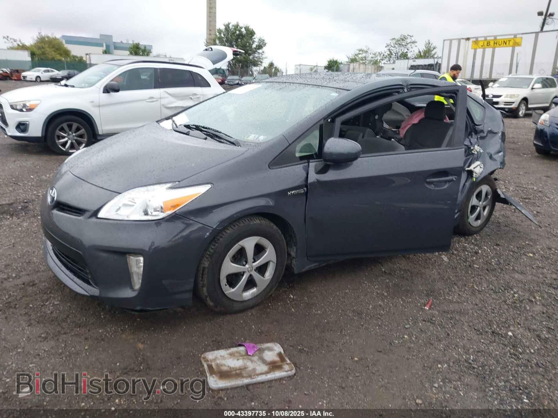2012 TOYOTA PRIUS - VIN: JTDKN3DU1C5398383 - Фото 2
