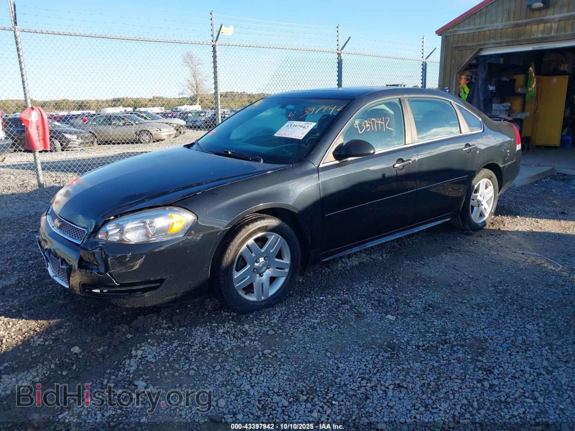 2012 CHEVROLET IMPALA - VIN: 2G1WG5E35C1305145 - Фото 2