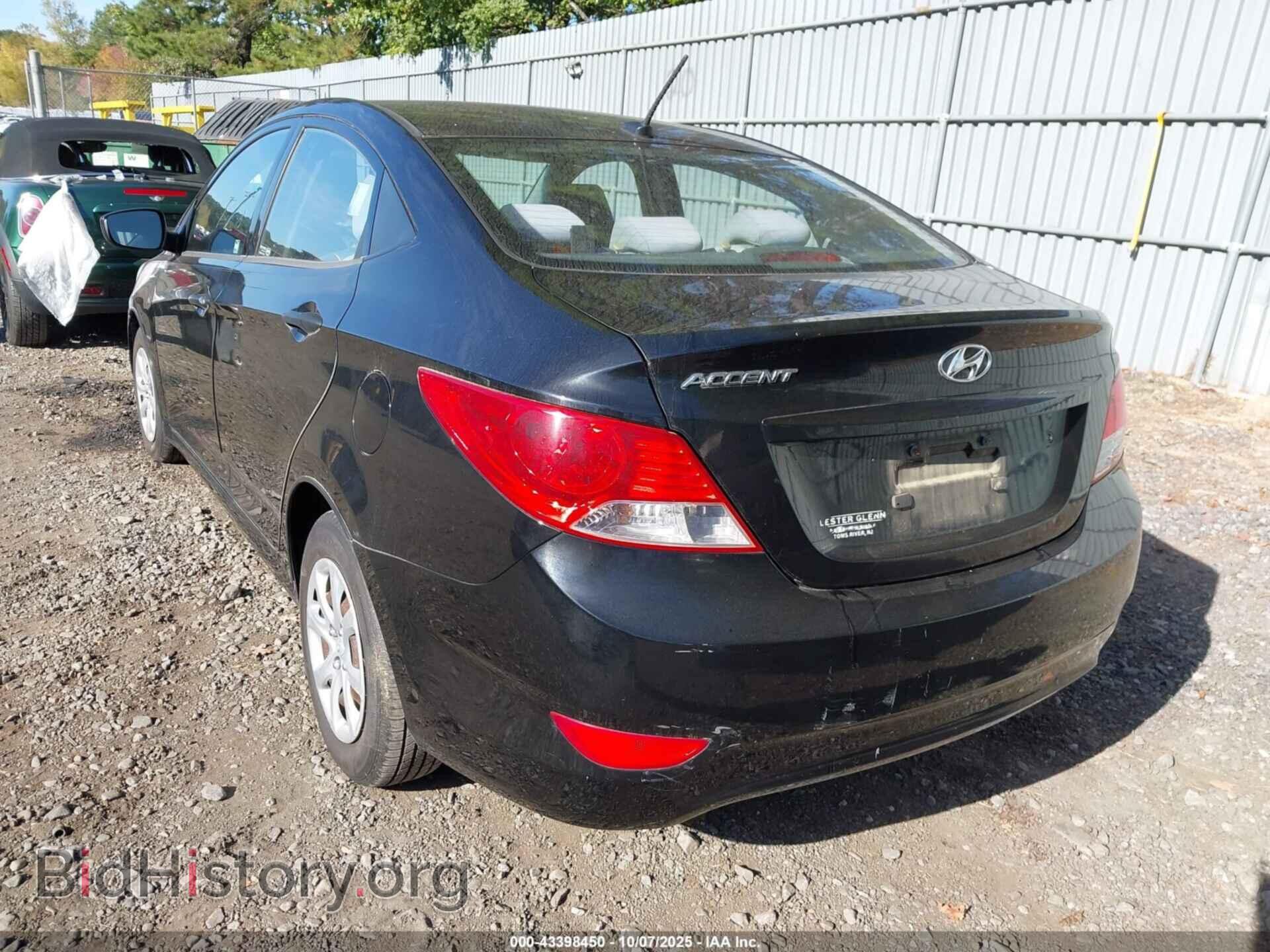 2012 HYUNDAI ACCENT - VIN: KMHCT4AEXCU038382 - Фото 3
