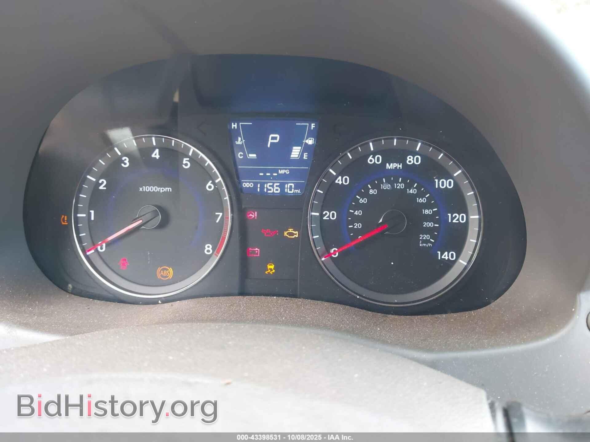 2014 HYUNDAI ACCENT - VIN: KMHCT4AE8EU633587 - Фото 7