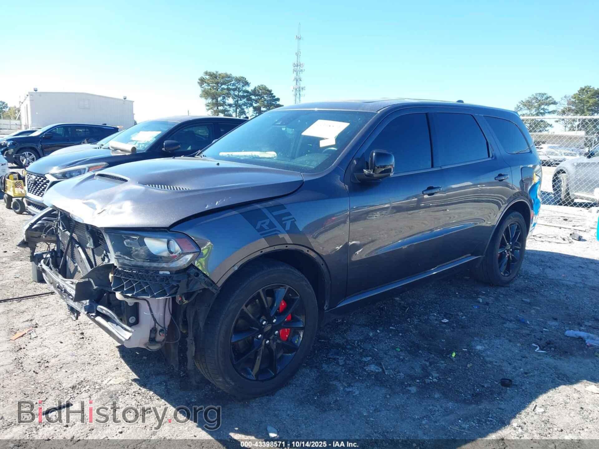 2018 DODGE DURANGO - VIN: 1C4SDHCT8JC404505 - Фото 2