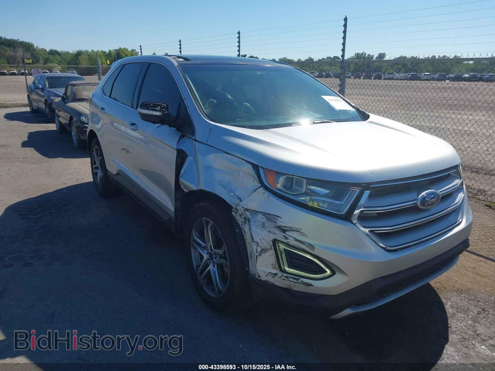 Фотография 2FMTK3K93FBB16705 - FORD EDGE 2015