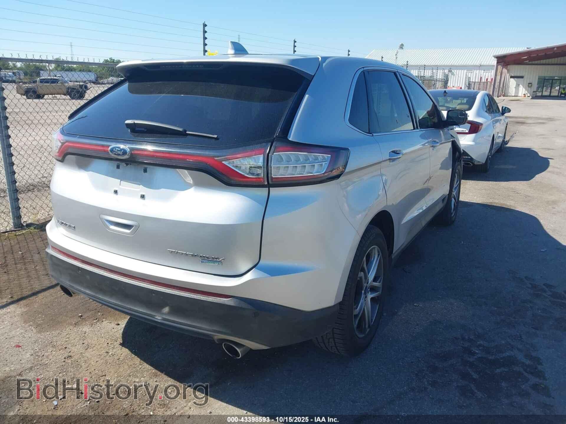 2015 FORD EDGE - VIN: 2FMTK3K93FBB16705 - Фото 4