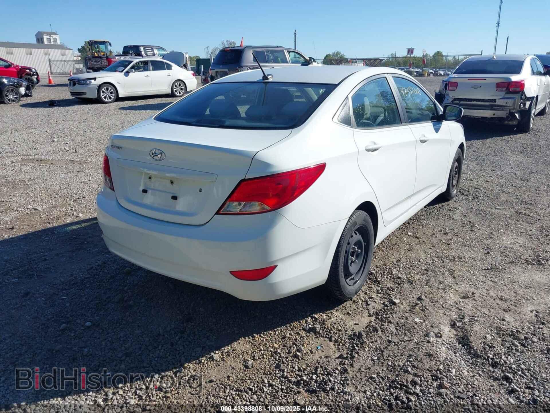 2016 HYUNDAI ACCENT - VIN: KMHCT4AE1GU968130 - Фото 4