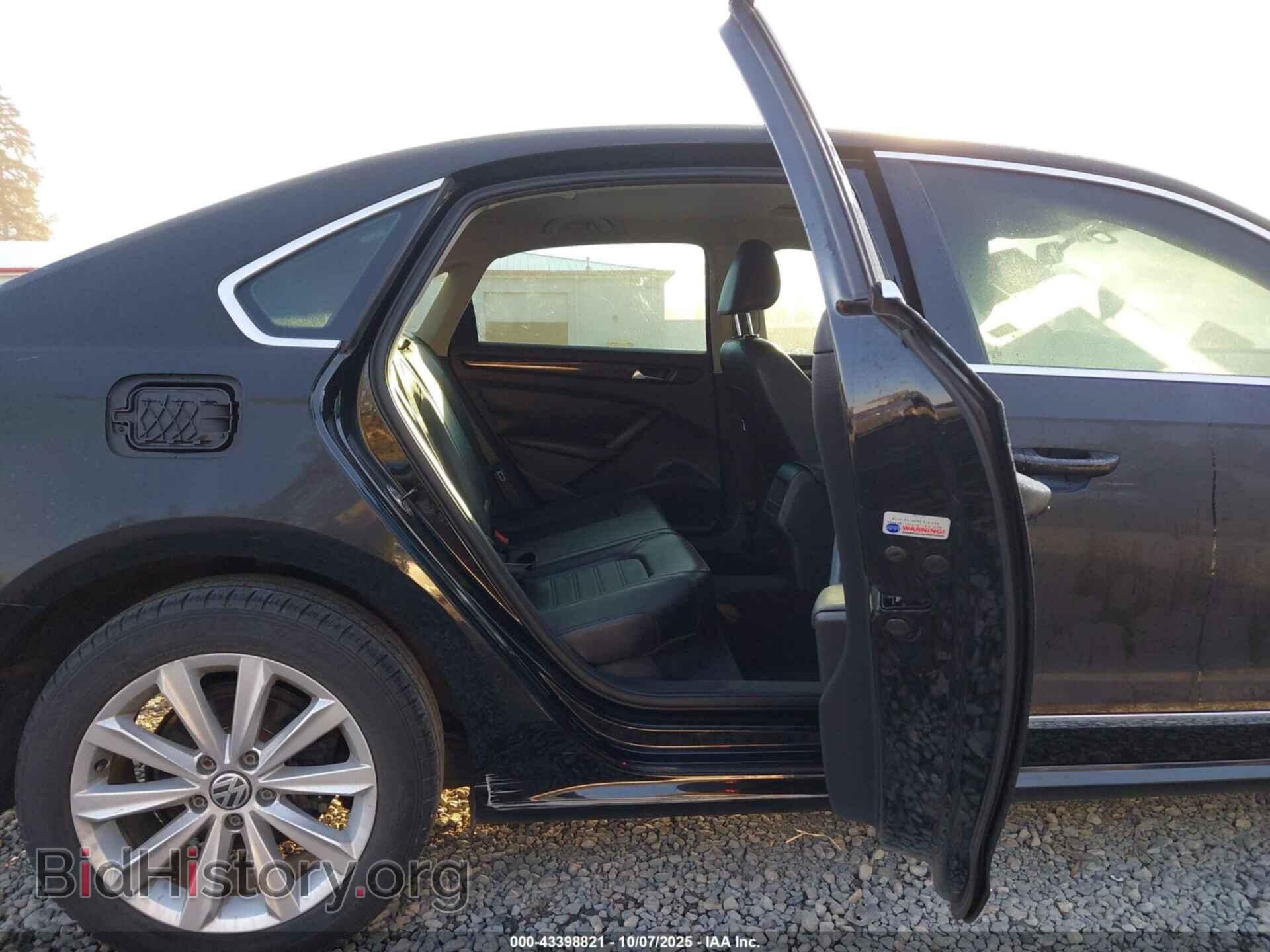 2012 VOLKSWAGEN PASSAT - VIN: 1VWCH7A32CC044492 - Фото 8