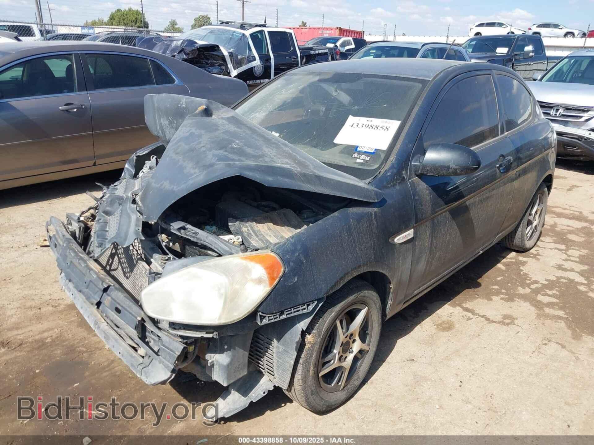 2009 HYUNDAI ACCENT - VIN: KMHCM36C59U108426 - Фото 2