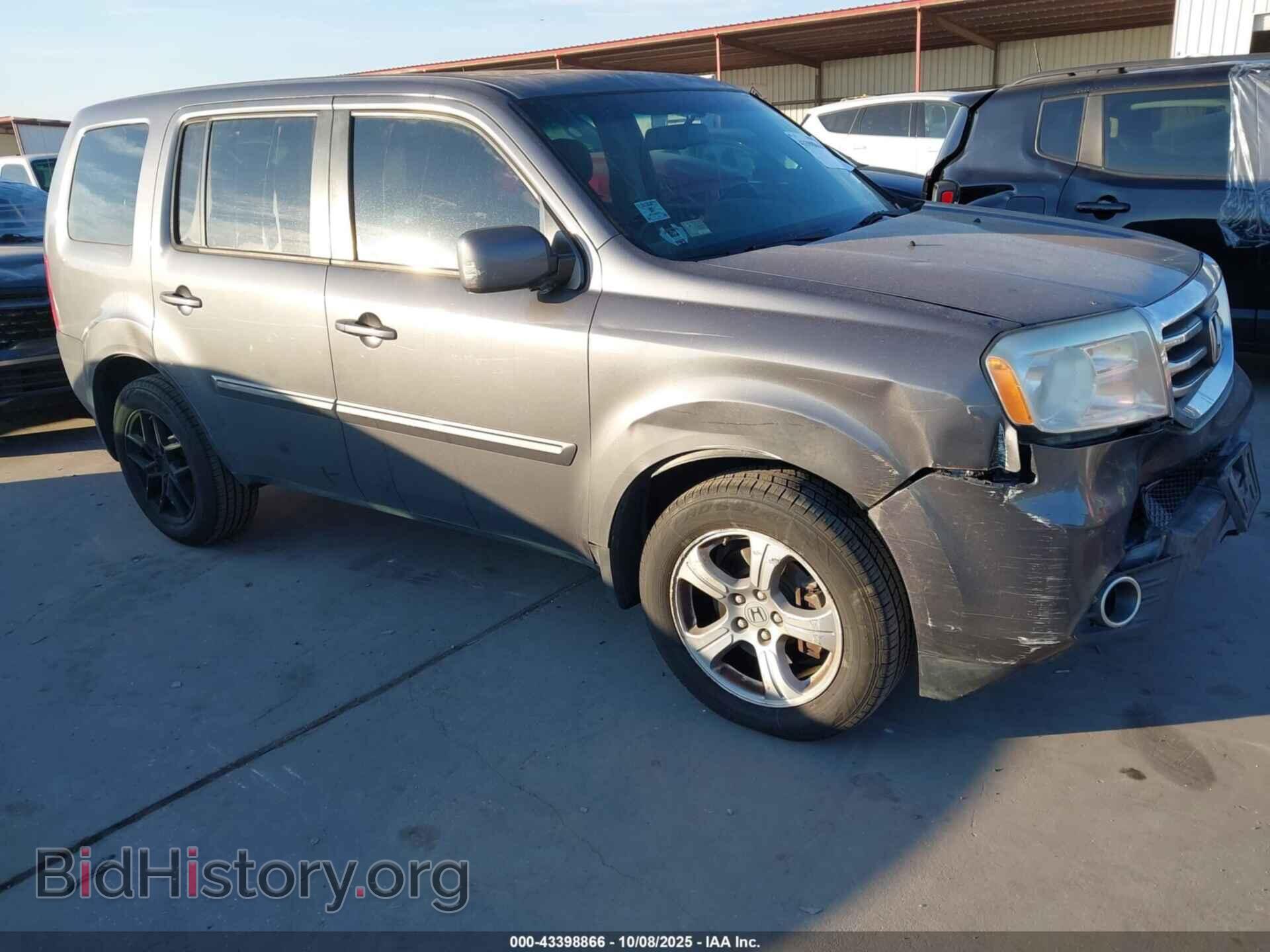 Photo 5FNYF3H75EB025361 - HONDA PILOT 2014