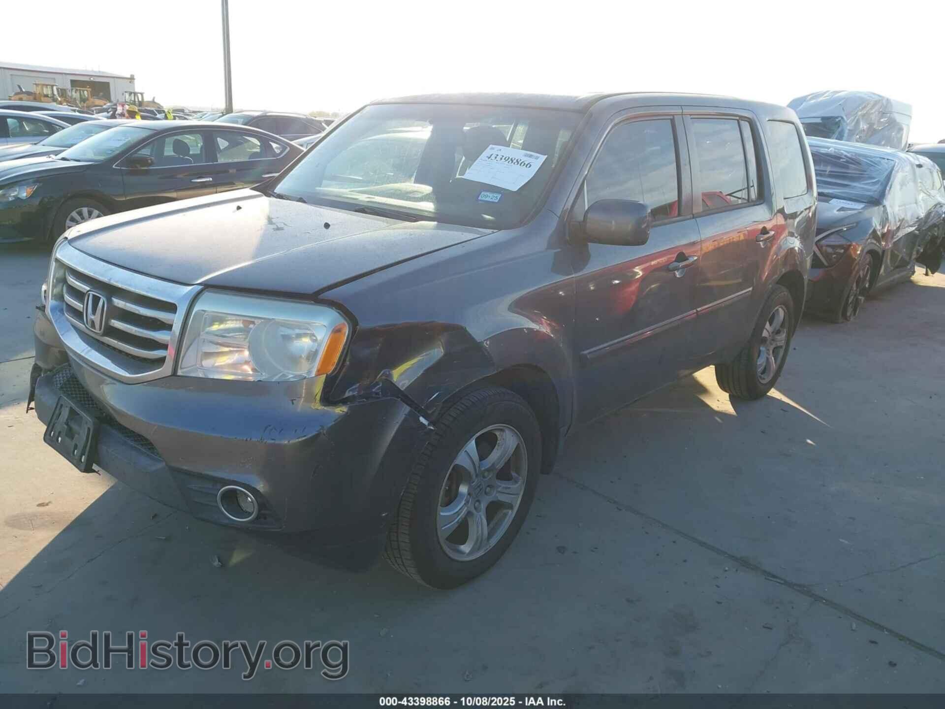 2014 HONDA PILOT - VIN: 5FNYF3H75EB025361 - Фото 2