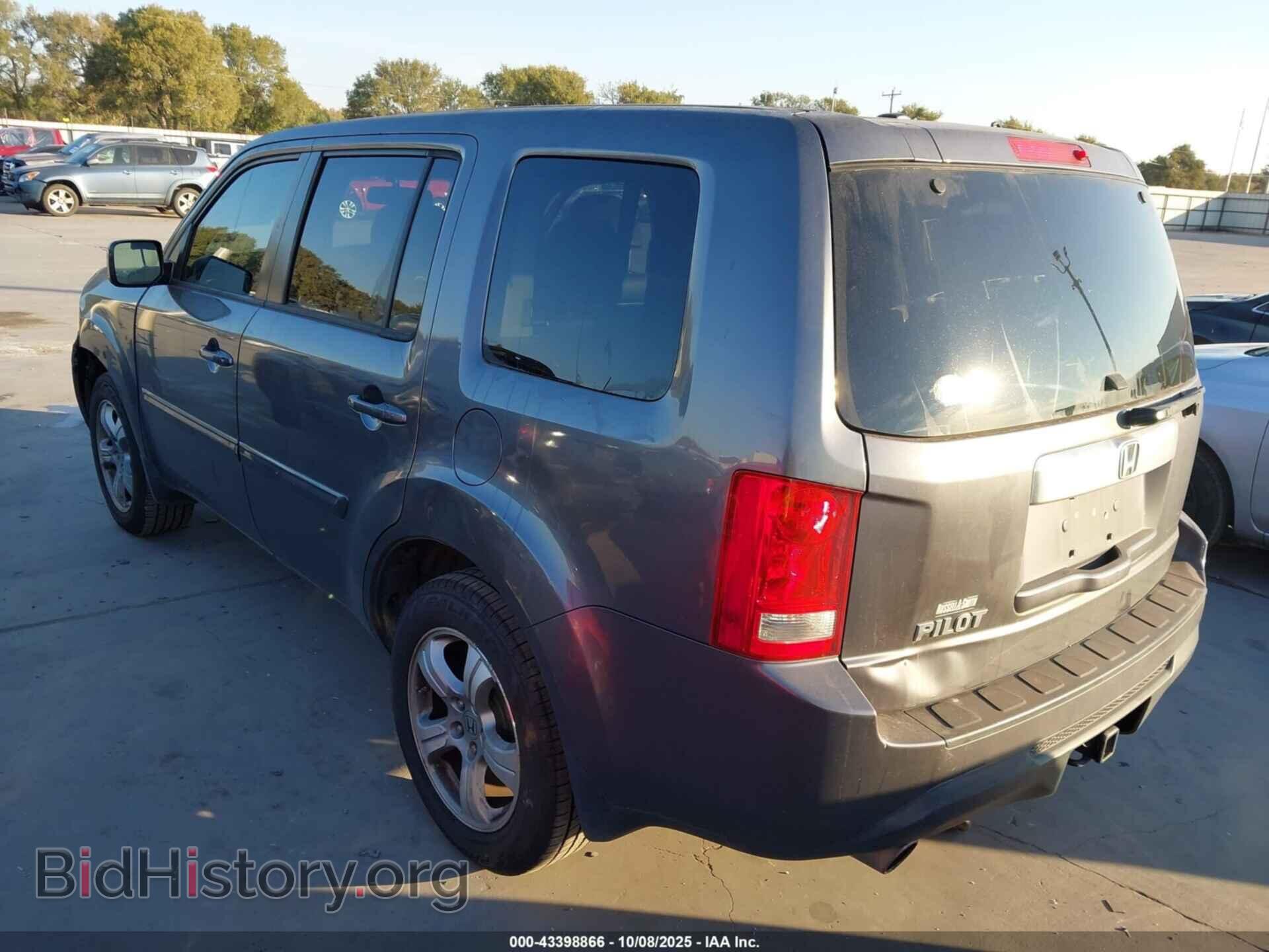 2014 HONDA PILOT - VIN: 5FNYF3H75EB025361 - Фото 3