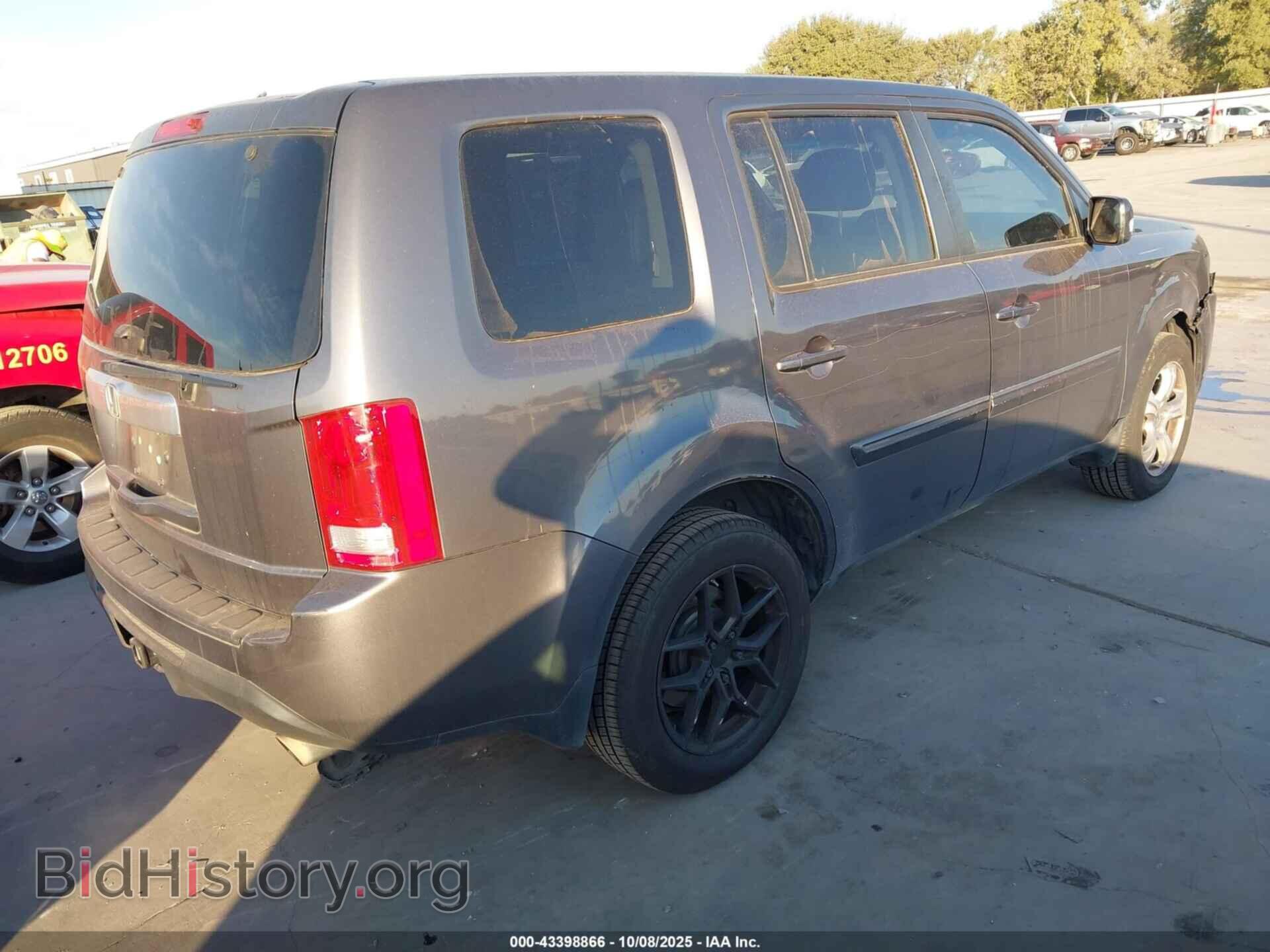 2014 HONDA PILOT - VIN: 5FNYF3H75EB025361 - Фото 4