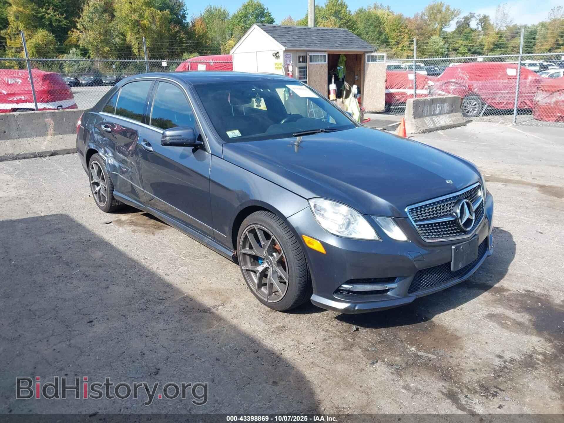 Photo WDDHF8JB4DA680796 - MERCEDES-BENZ E 350 2013