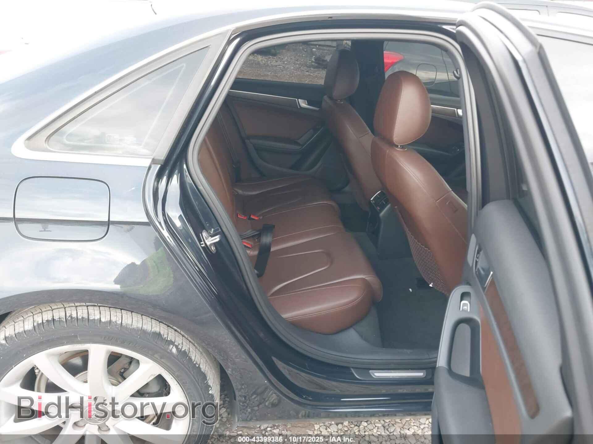 2013 AUDI A4 - VIN: WAUEFAFL6DA117686 - Фото 8