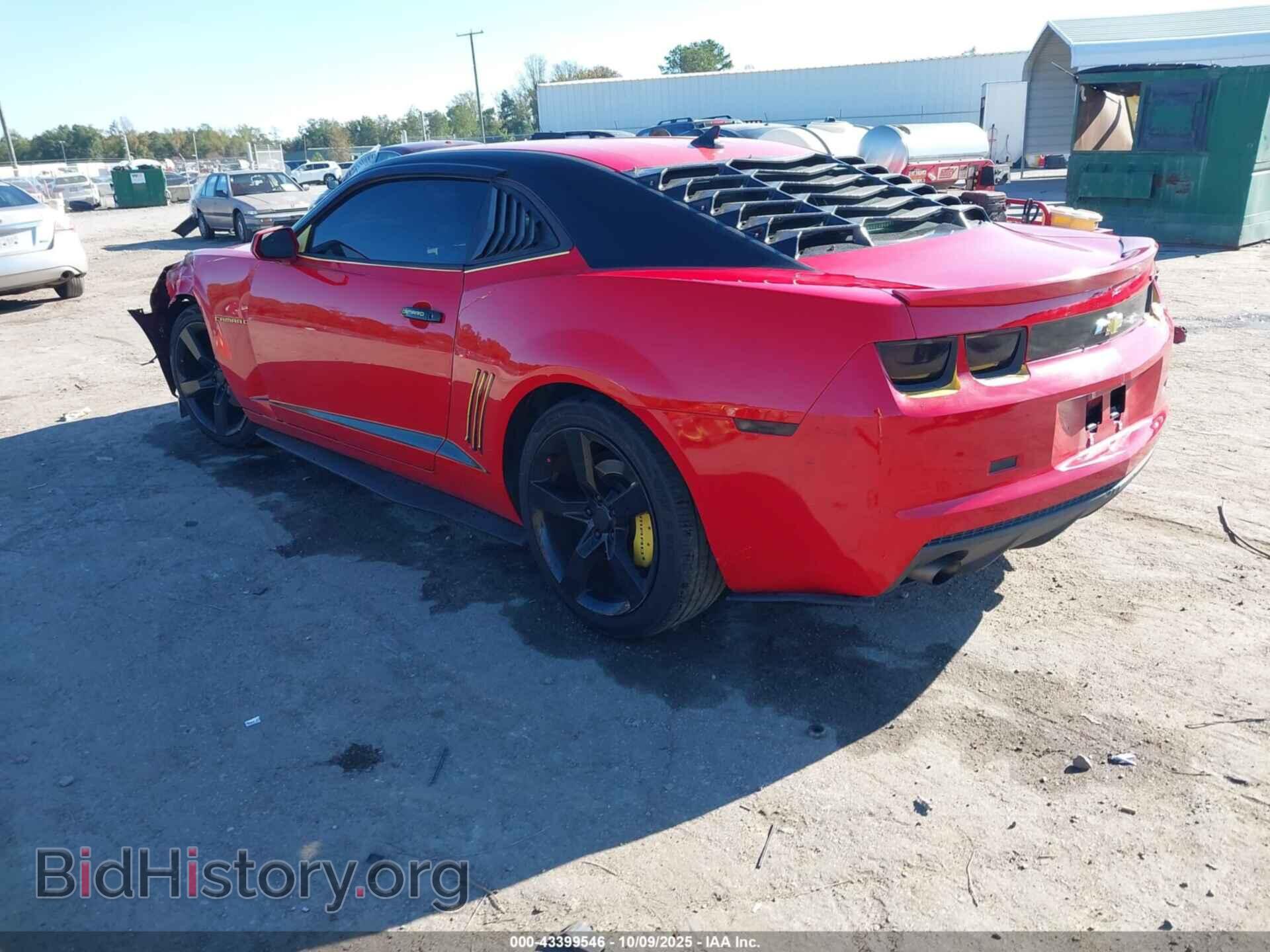 2012 CHEVROLET CAMARO - VIN: 2G1FB1E38C9209387 - Фото 3