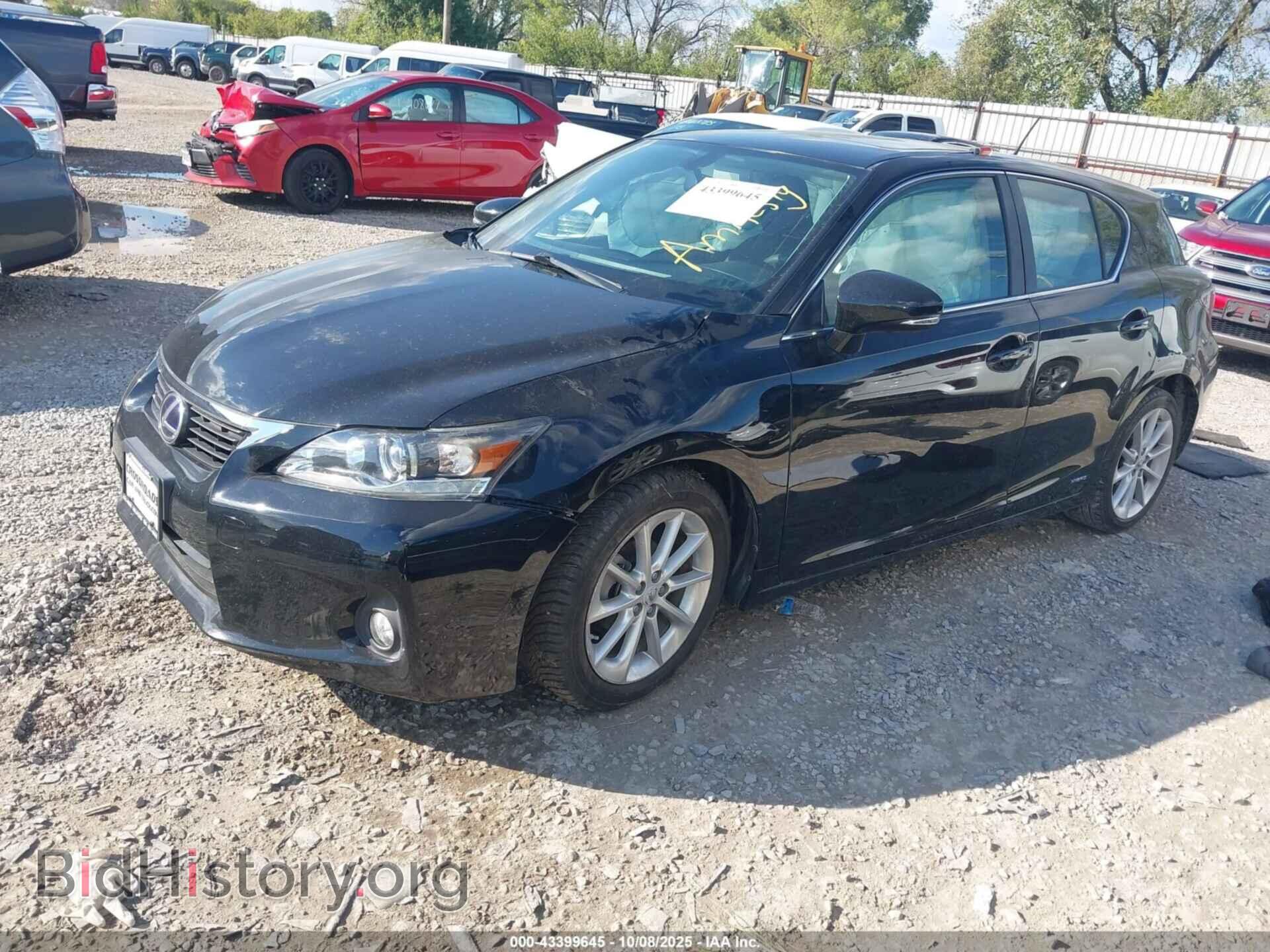 2013 LEXUS CT 200H - VIN: JTHKD5BH9D2170573 - Фото 2