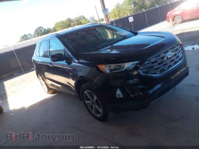 2019 Ford EDGE SEL, черный — VIN 2FMPK3J94KBB73394, IAAI